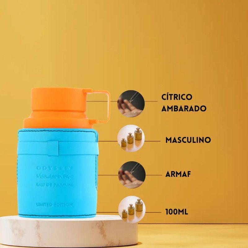 Perfume Armaf Odyssey Mandarin Sky EDP 100ml Hombre – Fragancia vibrante con mandarina y cedro-2