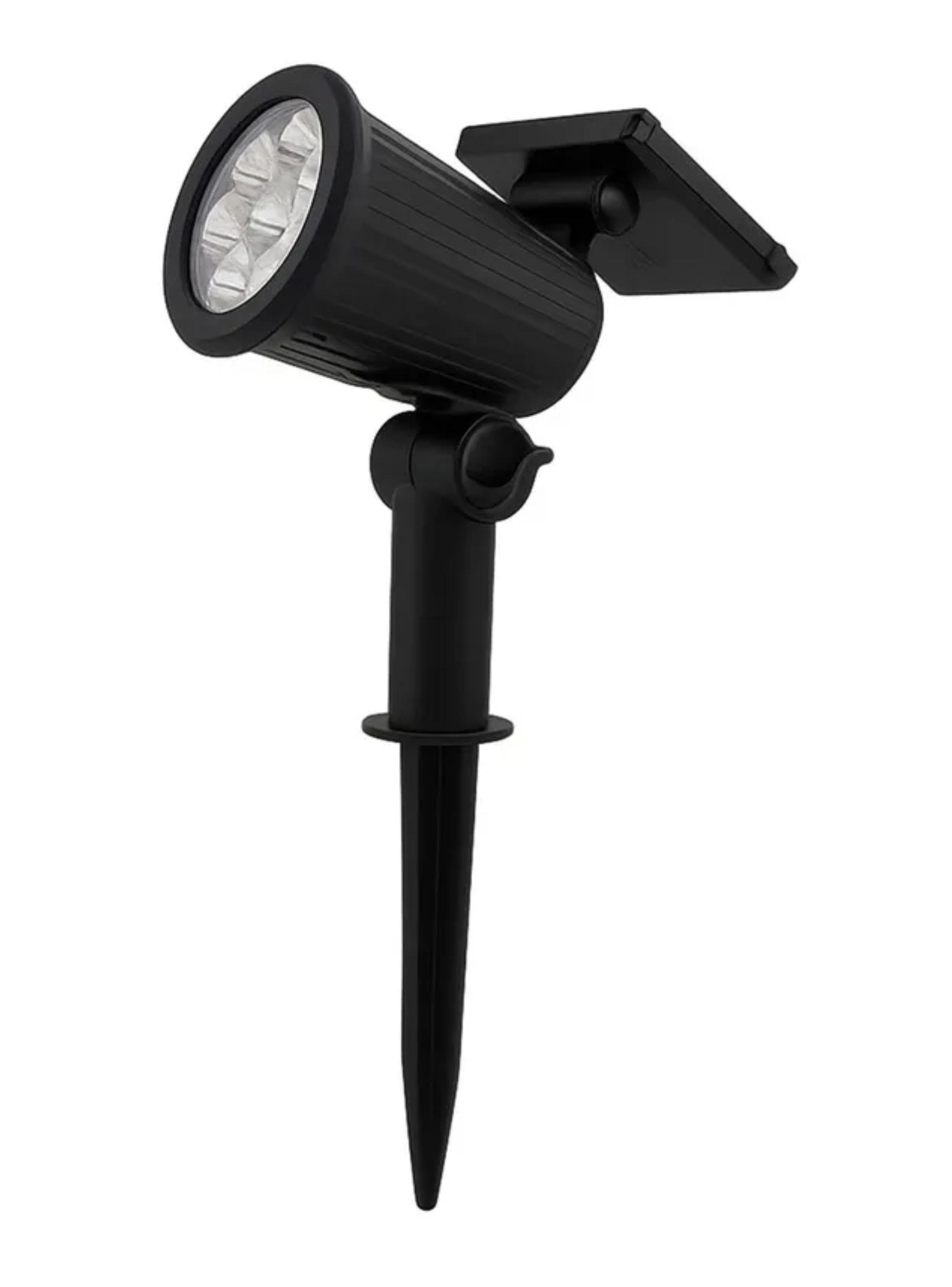 Foco Solar Led Multicolor Jard n Proyector De Luz Con Estaca-5