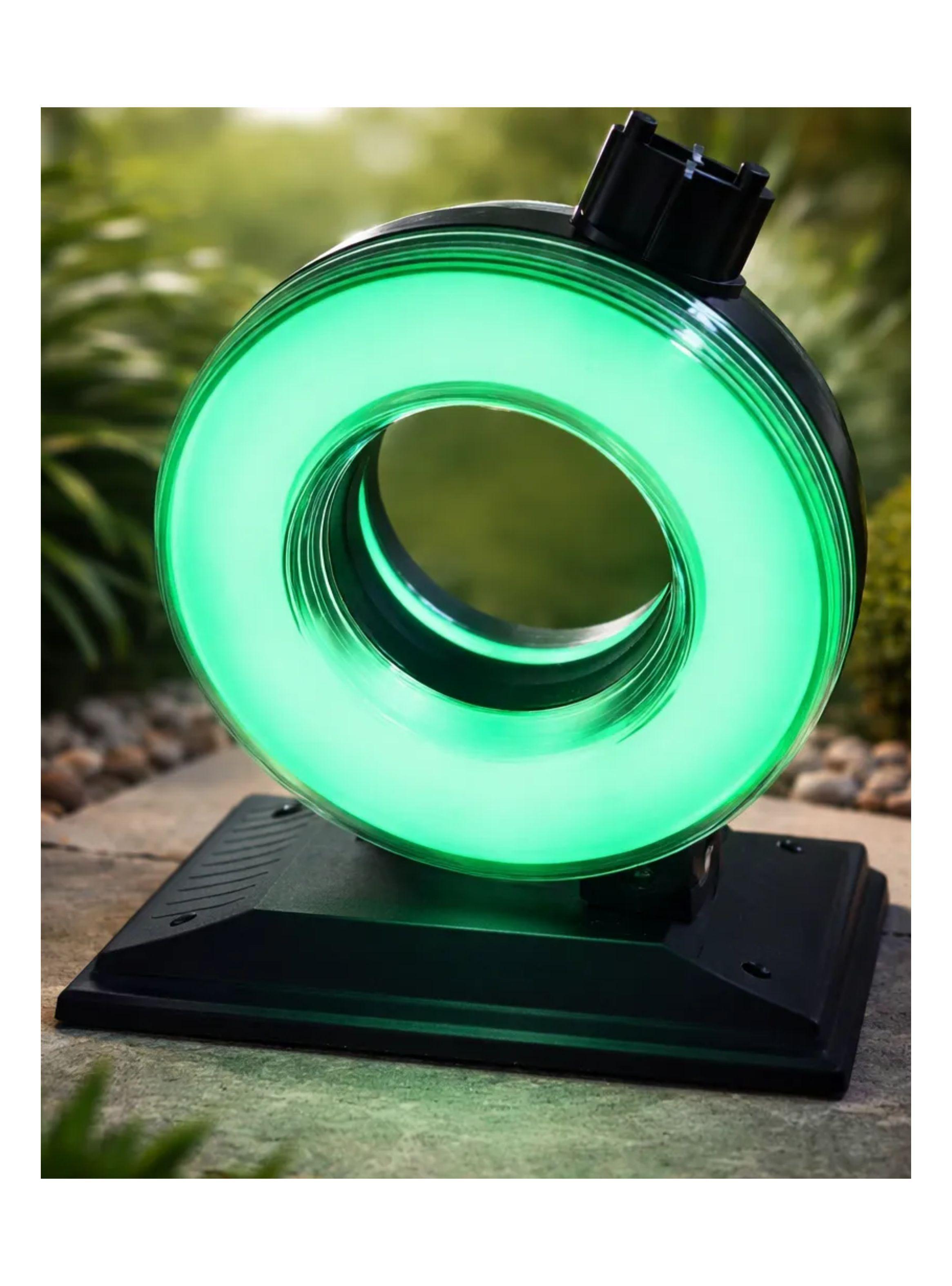 Foco Solar Led Ideal Para Jard n Exterior Rgb Estaca Negro-3