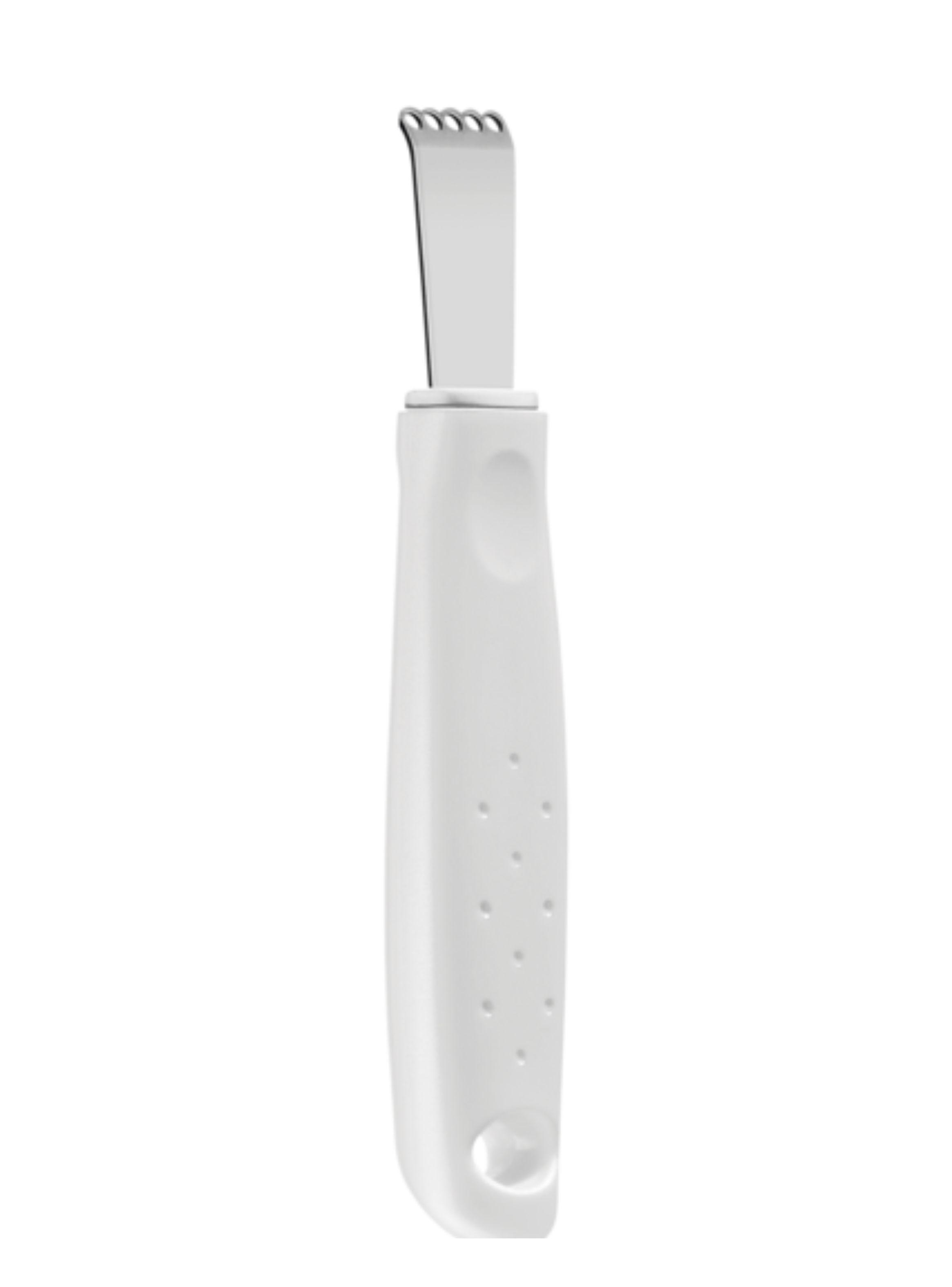 Raspador De Limones Tramontina Linea Utilitá de Acero Inoxidable con Mango de Polipropileno-1