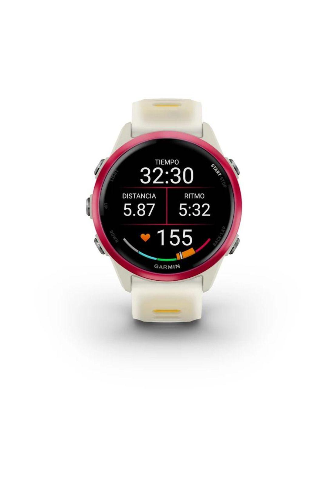 Forerunner 570 - 42MM, Bone/Raspberry/Mango-4