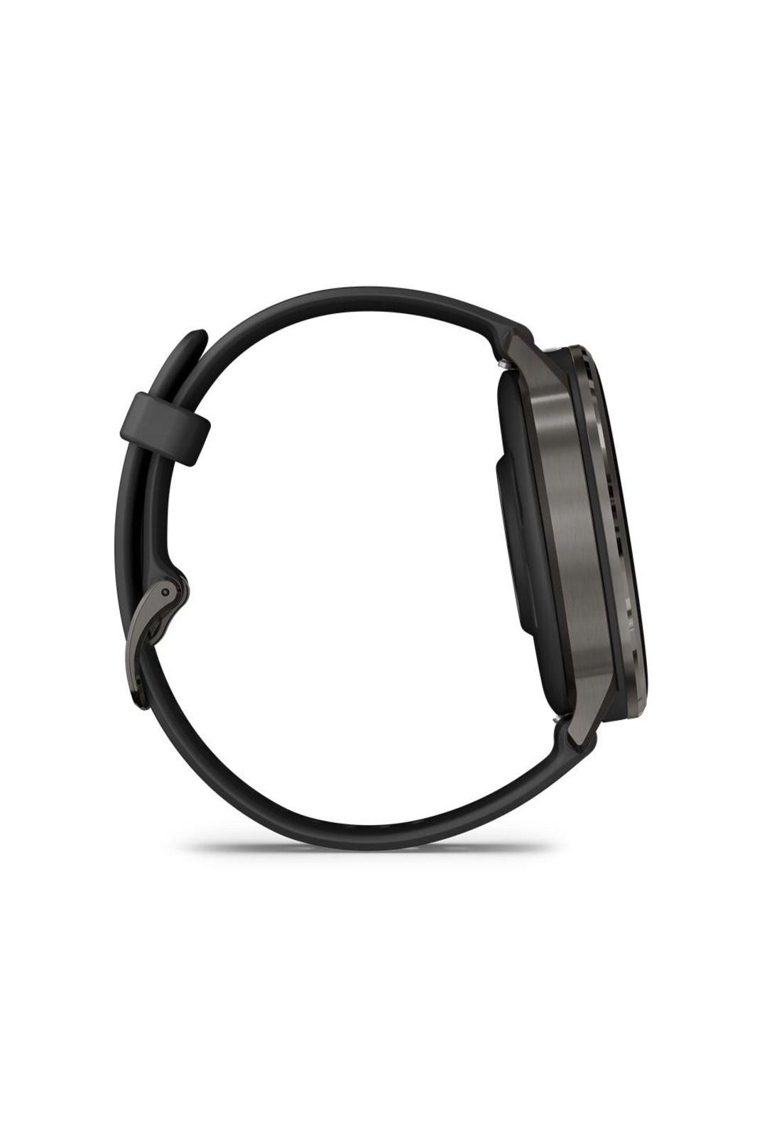 Venu 4 (45mm), GPS, Wi-Fi, Black w/ Slate + Black, Garmin-4