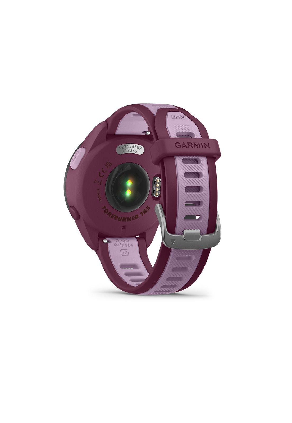 Forerunner 165 Music, Fuchsia/Coral-3