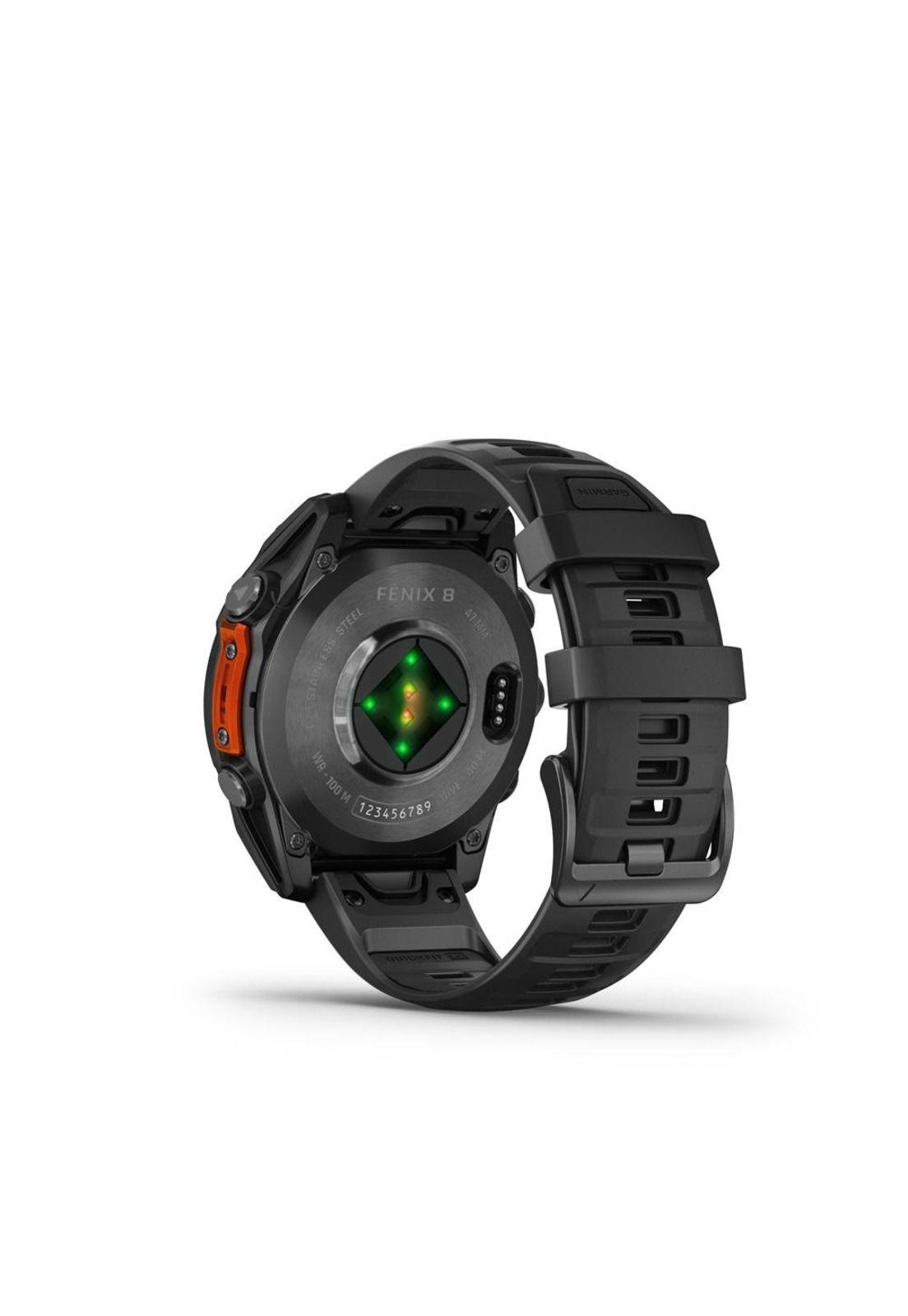 Smartwatch fenix 8 47mm AMOLED Negro Garmin-3