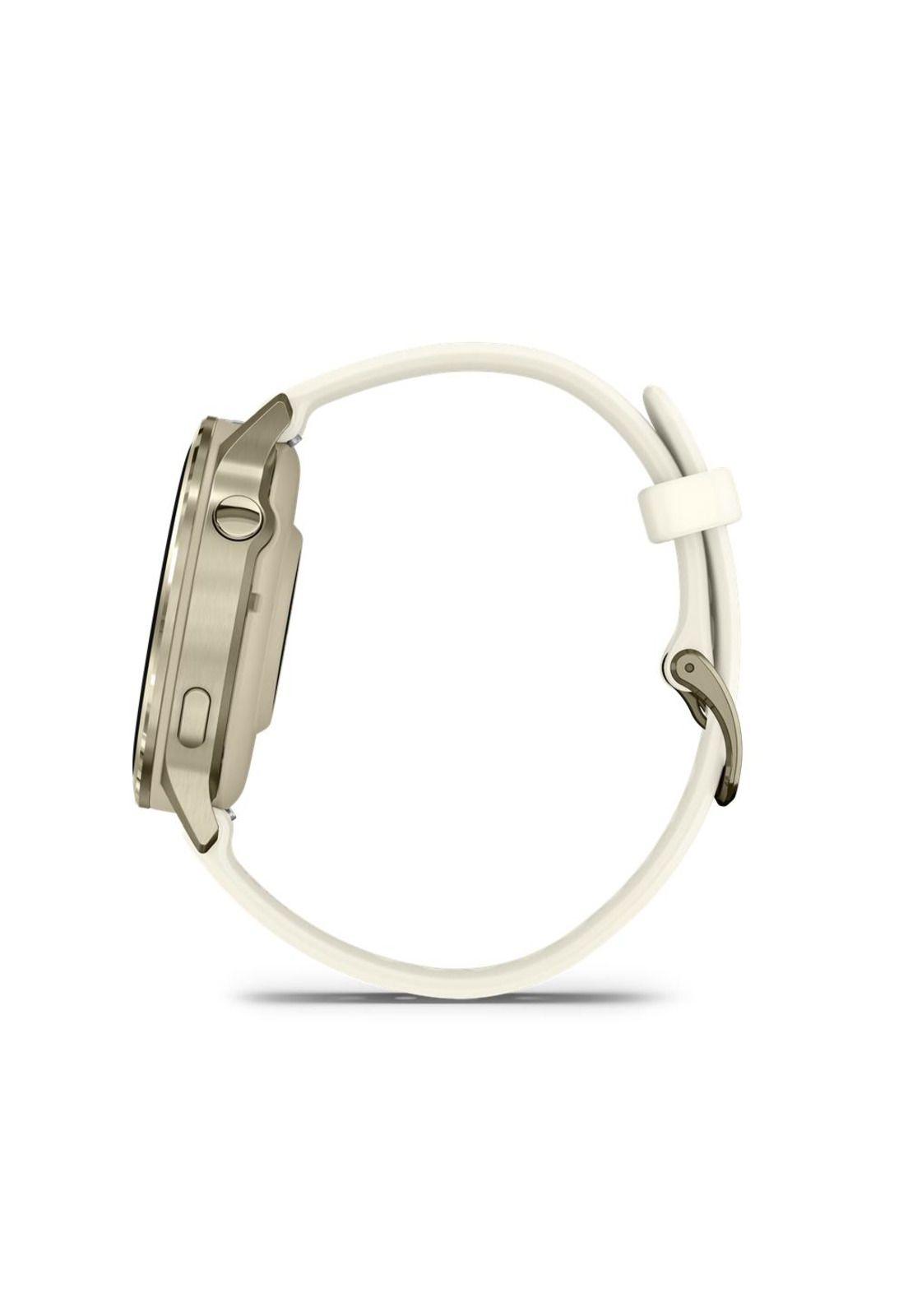 Venu 4 (41mm), GPS, Wi-Fi, Beige w/ Lunar Gold + Bone, Garmin-5