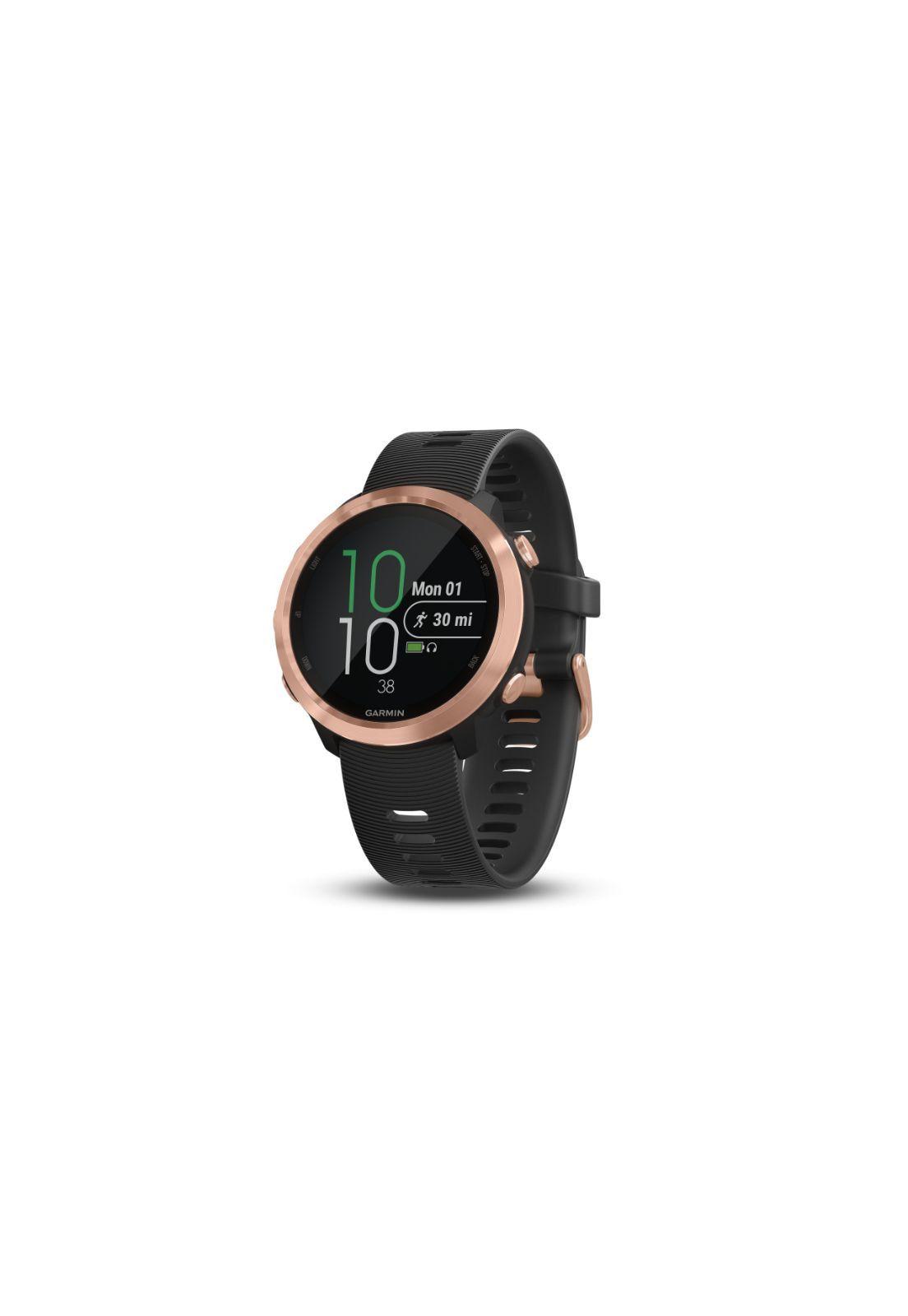 Smartwatch Forerunner 645 Music Oro Rosa con Correa Negra-0
