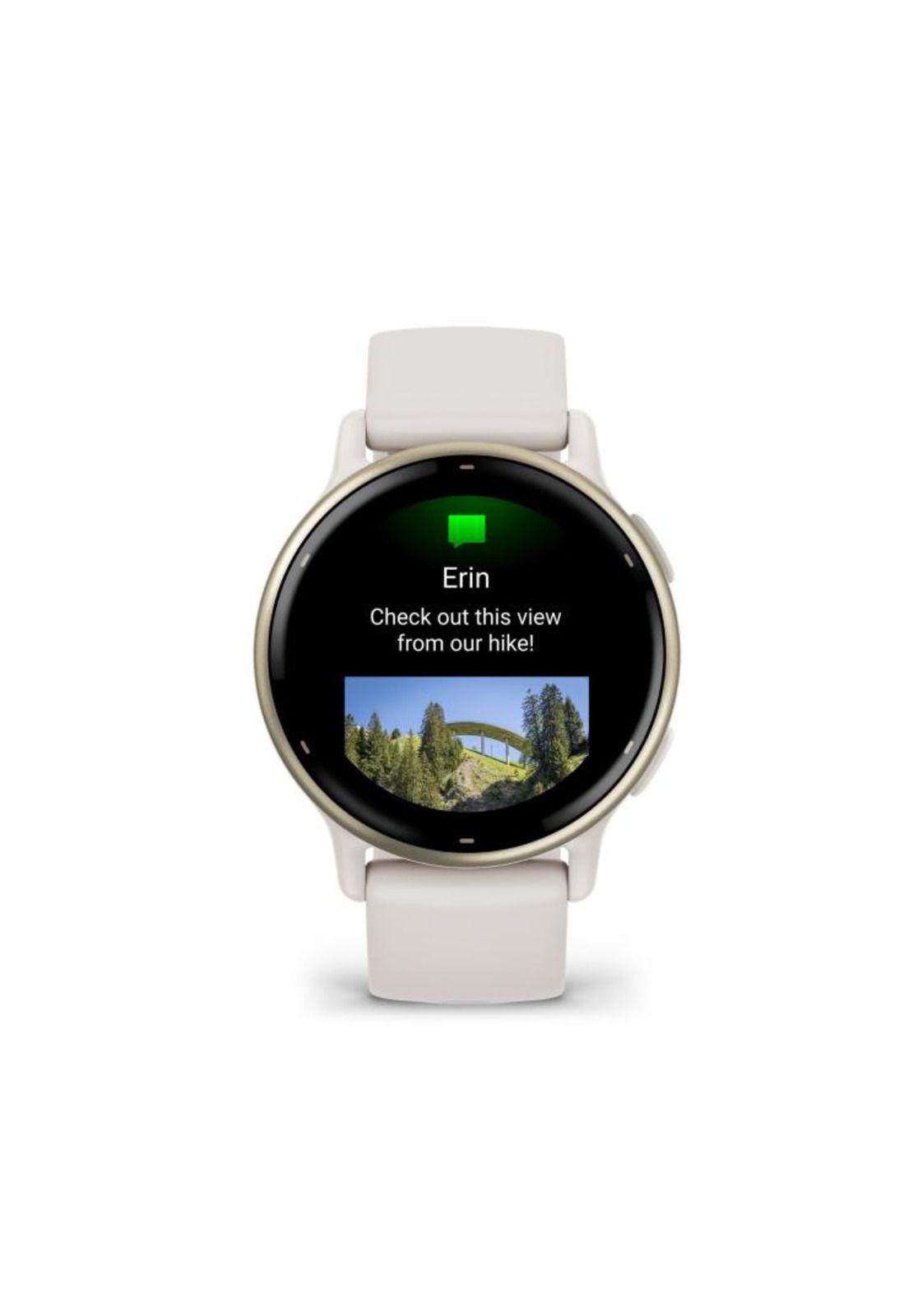 vívoactive 5 Music Ivory/Cream Gold-1