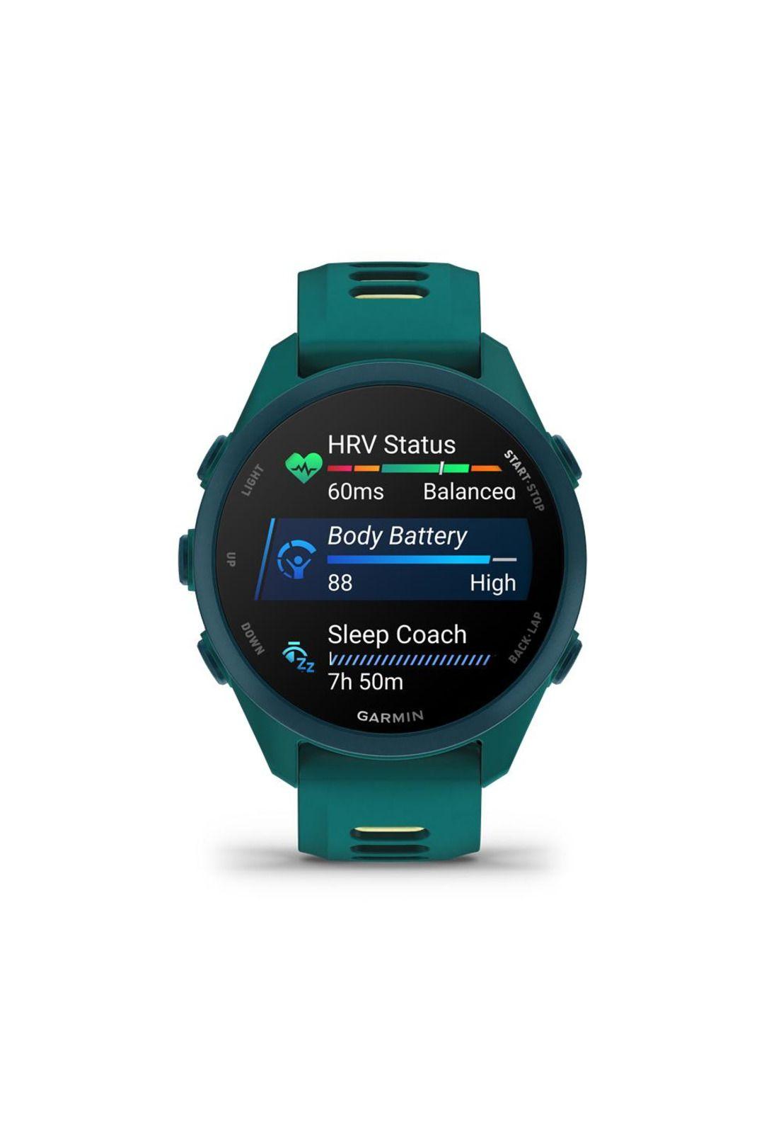 Smartwatch Forerunner 170 Music Teal Green/Citron Garmin-4