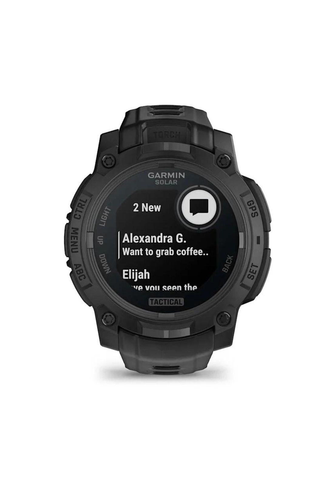 Instinct 3,Tactical, Solar,45mm,Black, WW-3