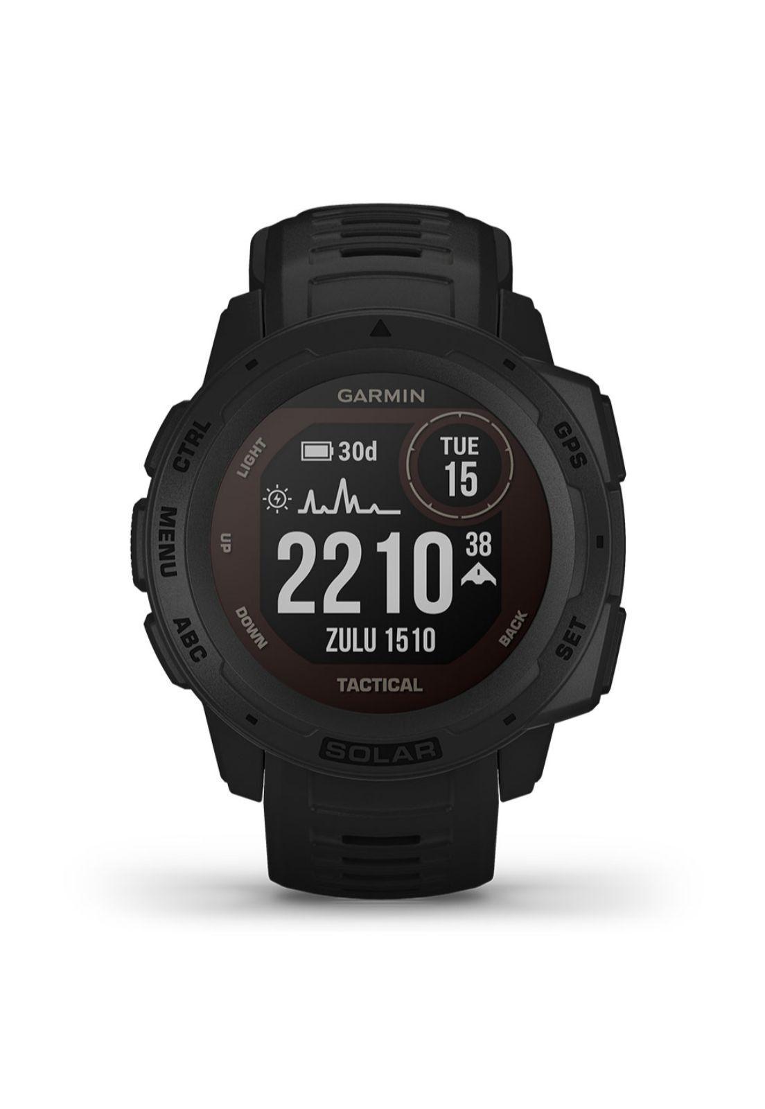 Smartwatch Instinct Solar Tactical Negro-0