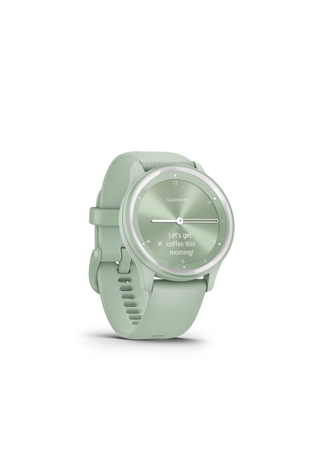 Smartwatch Vivomove Sport Cool Mint Garmin-2