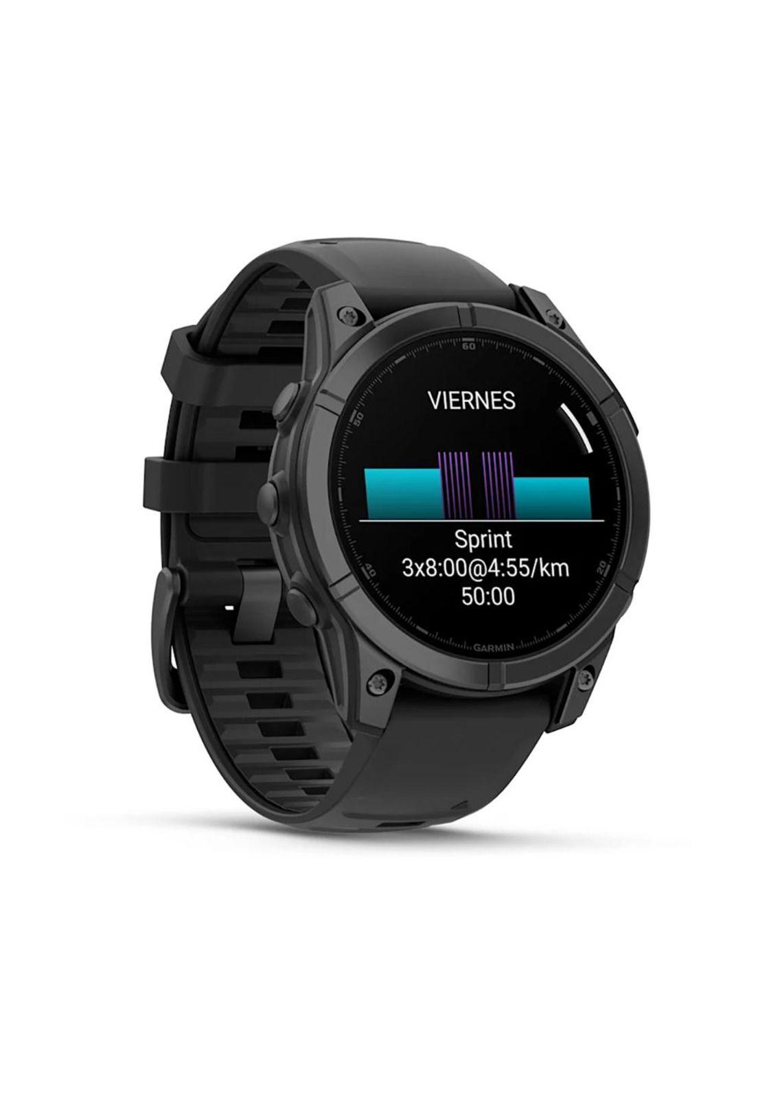 Smartwatch fenix E 47mm Black Garmin-2