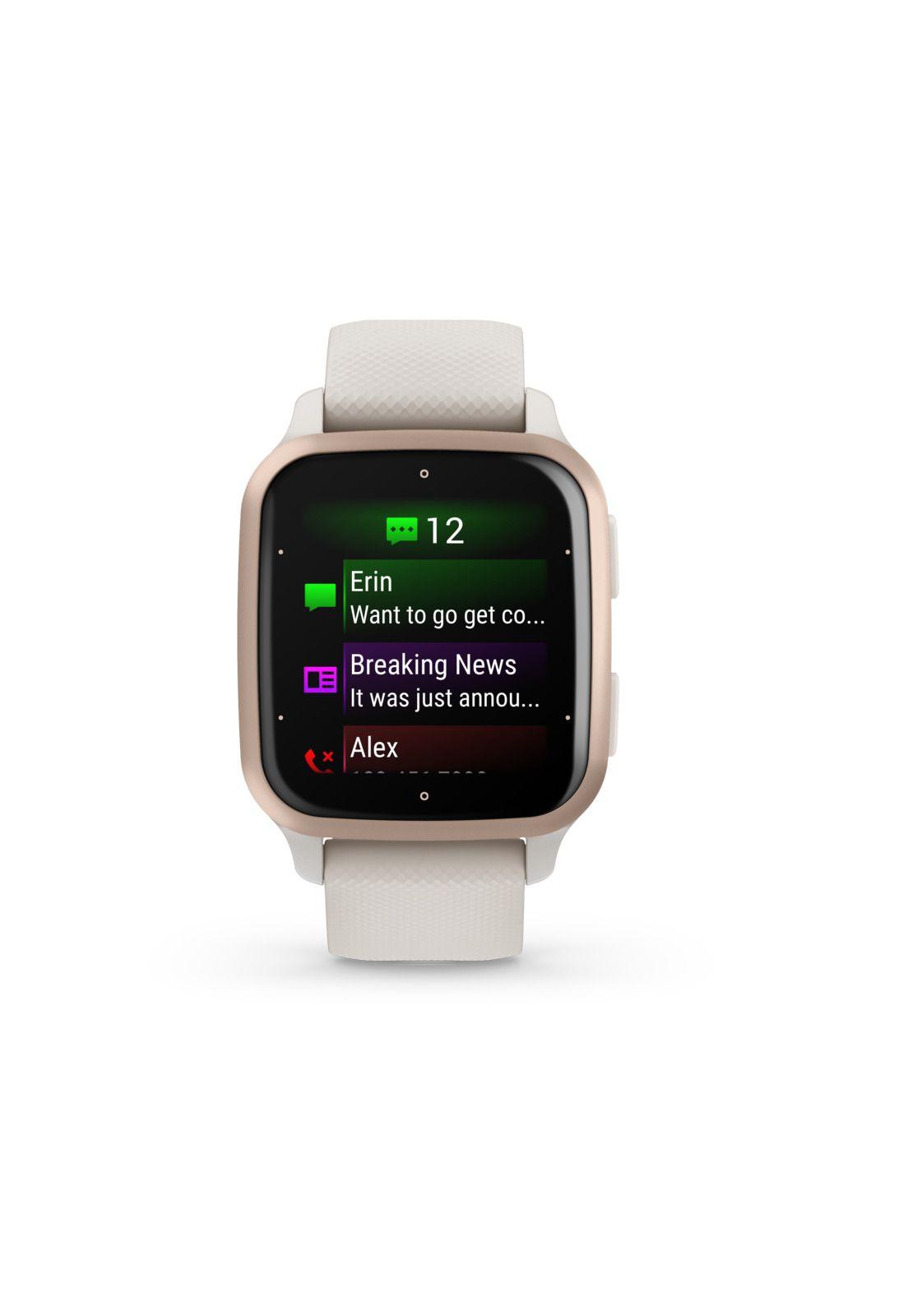 Smartwatch Venu Sq 2 Music Ivory/Peach Gold-1
