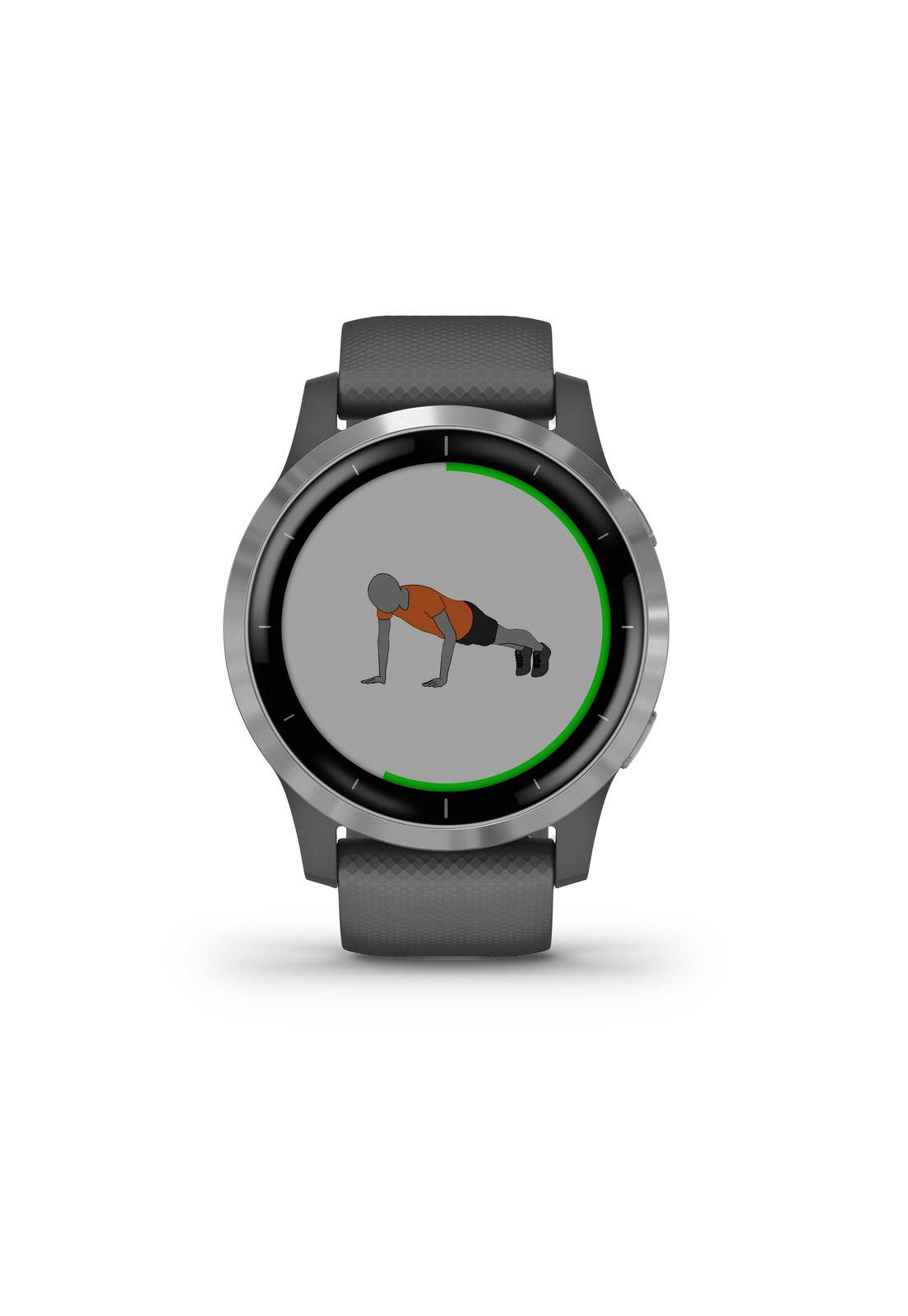 Smartwatch Garmin Vivoactive 4 Gris Oscuro-1