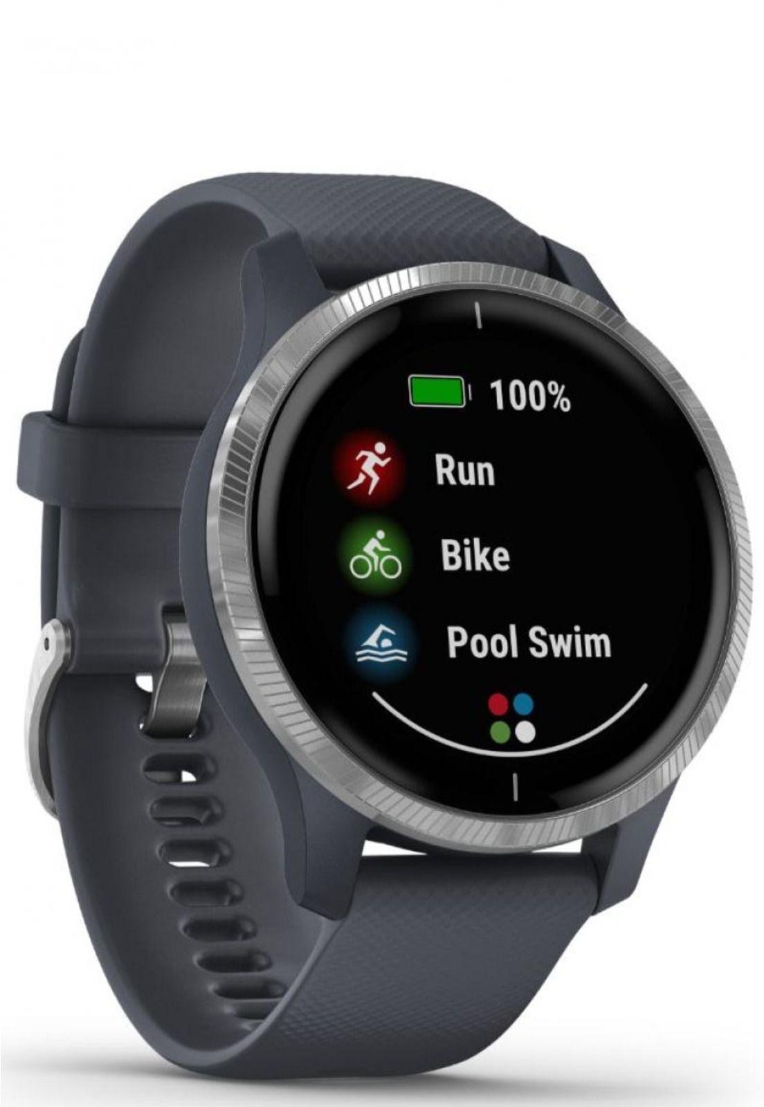Smartwatch Venu Granite Gris Garmin-2