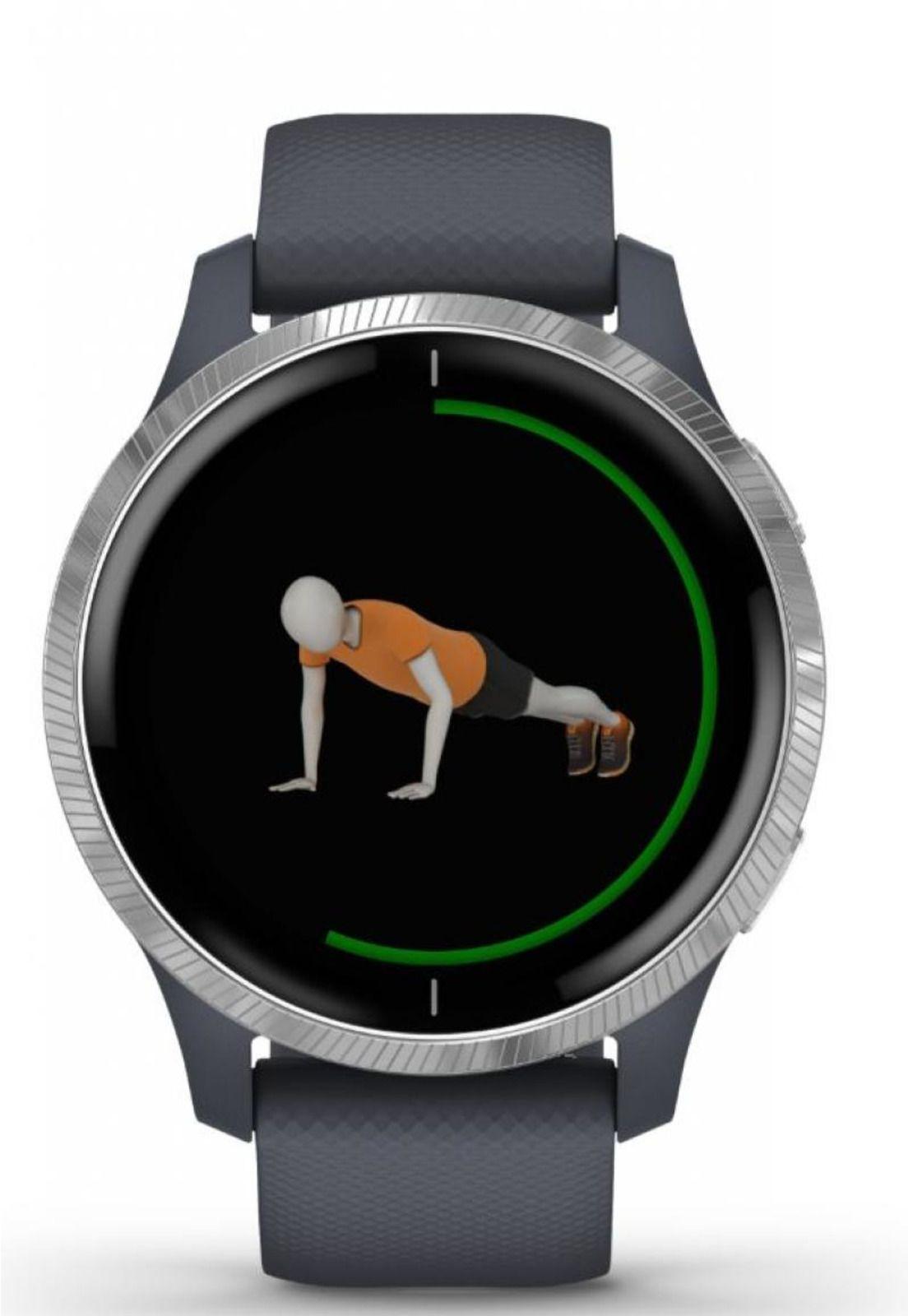 Smartwatch Venu Granite Gris Garmin-3
