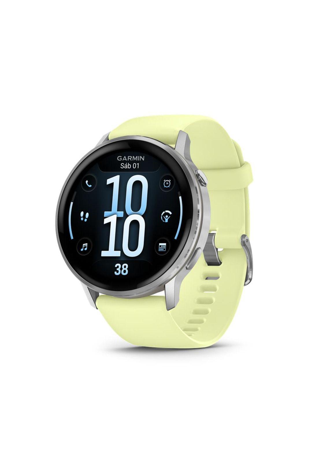 Smartwatch Venu 4 (45mm) Gray Silver Citron Garmin-0