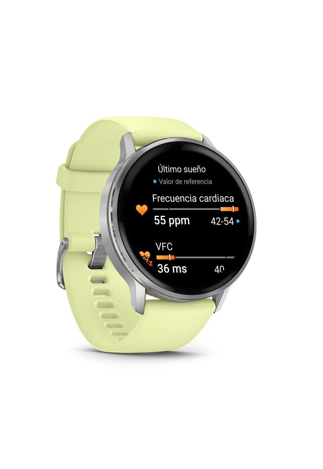 Smartwatch Venu 4 (45mm) Gray Silver Citron Garmin-2