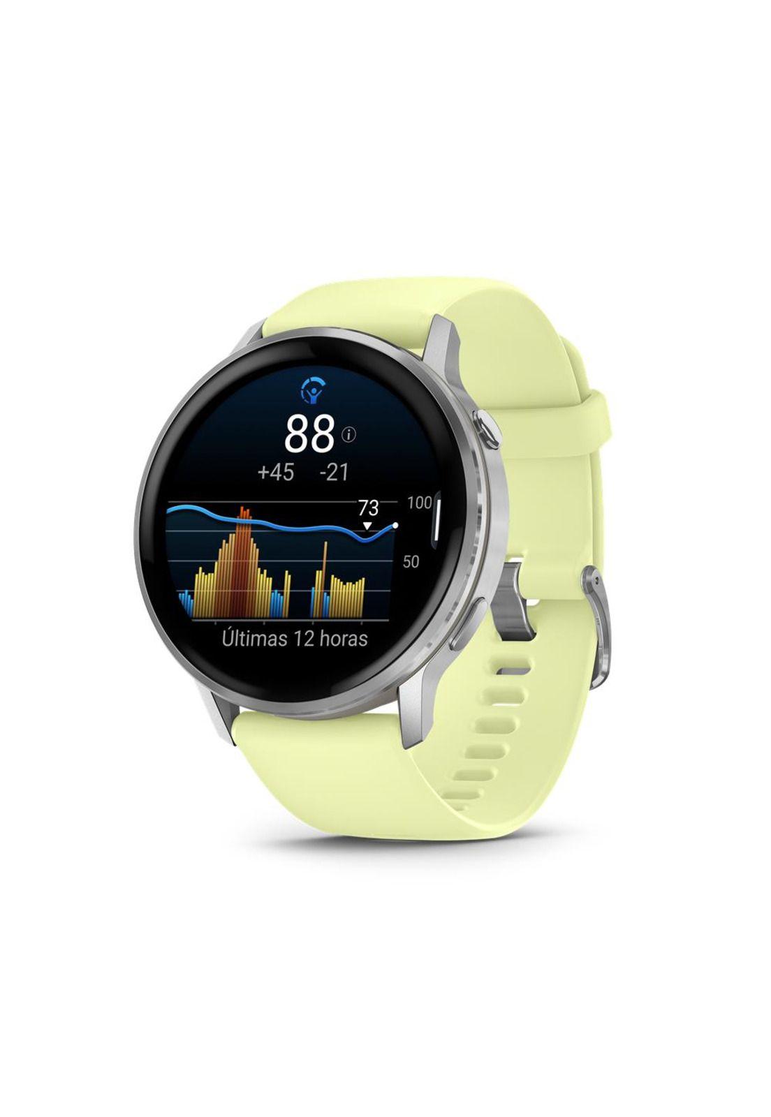 Smartwatch Venu 4 (45mm) Gray Silver Citron Garmin-3