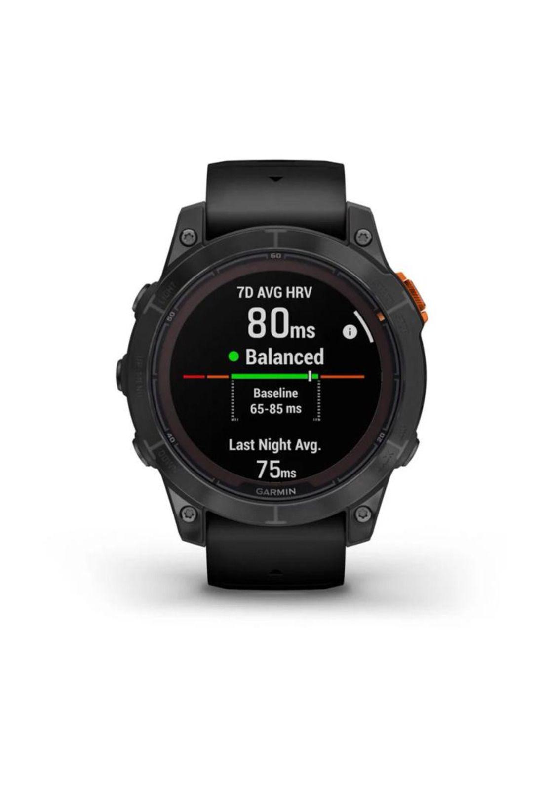 Smartwatch fenix 7 Pro - Solar Slate Gray w/Black Band-3