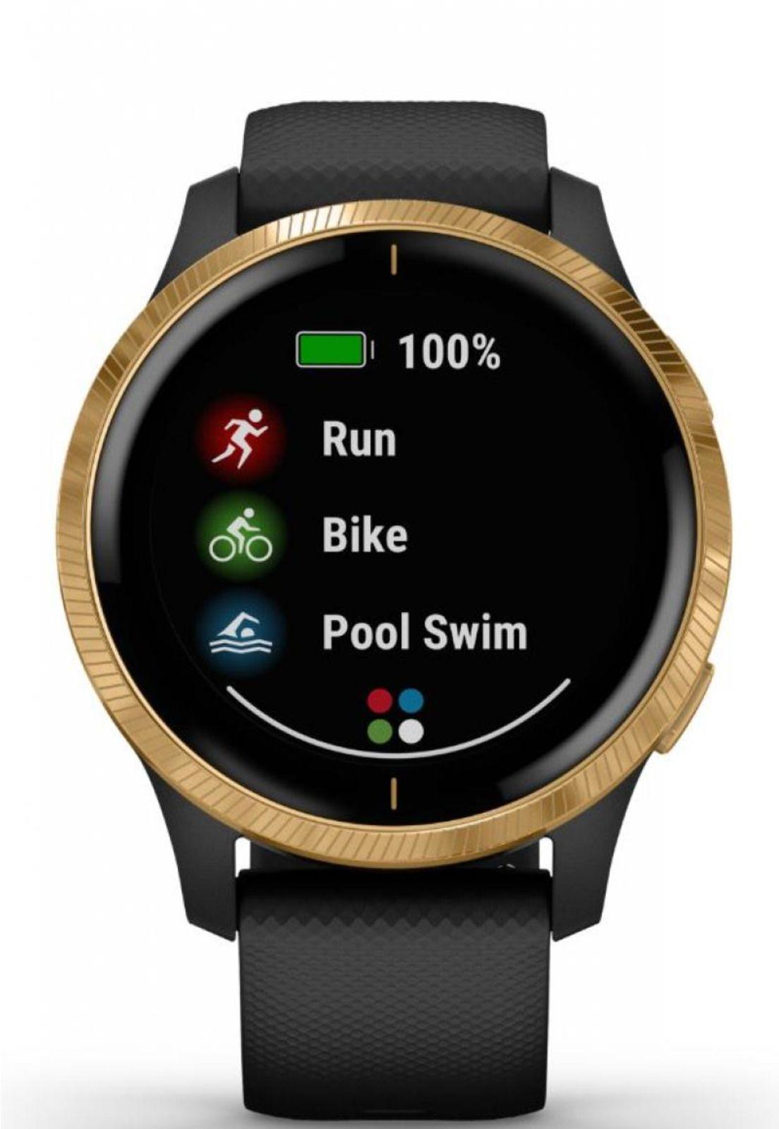 Smartwatch Venu Black/Gold Garmin-3