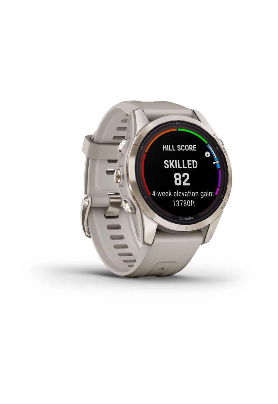 Smartwatch fenix 7S Pro Sapph Solar Cream Gold Ti w/Gry Band-1
