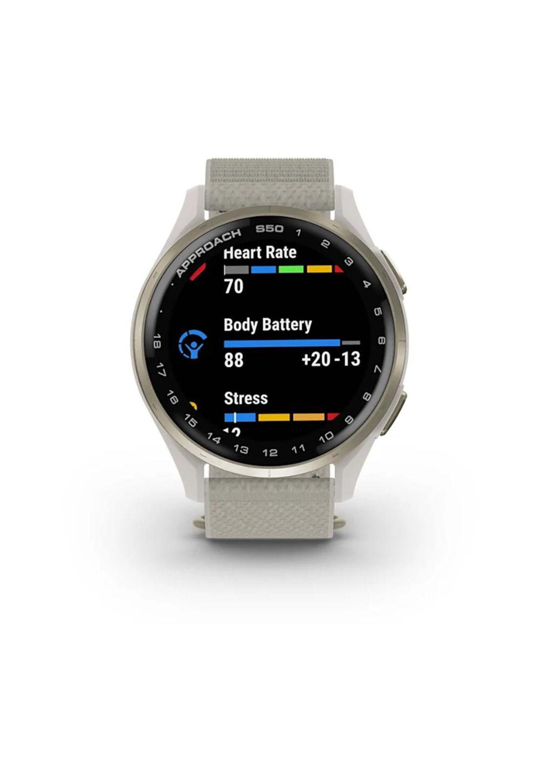 Approach S50, 43 mm, Golf GPS, Nylon, Neutral-2