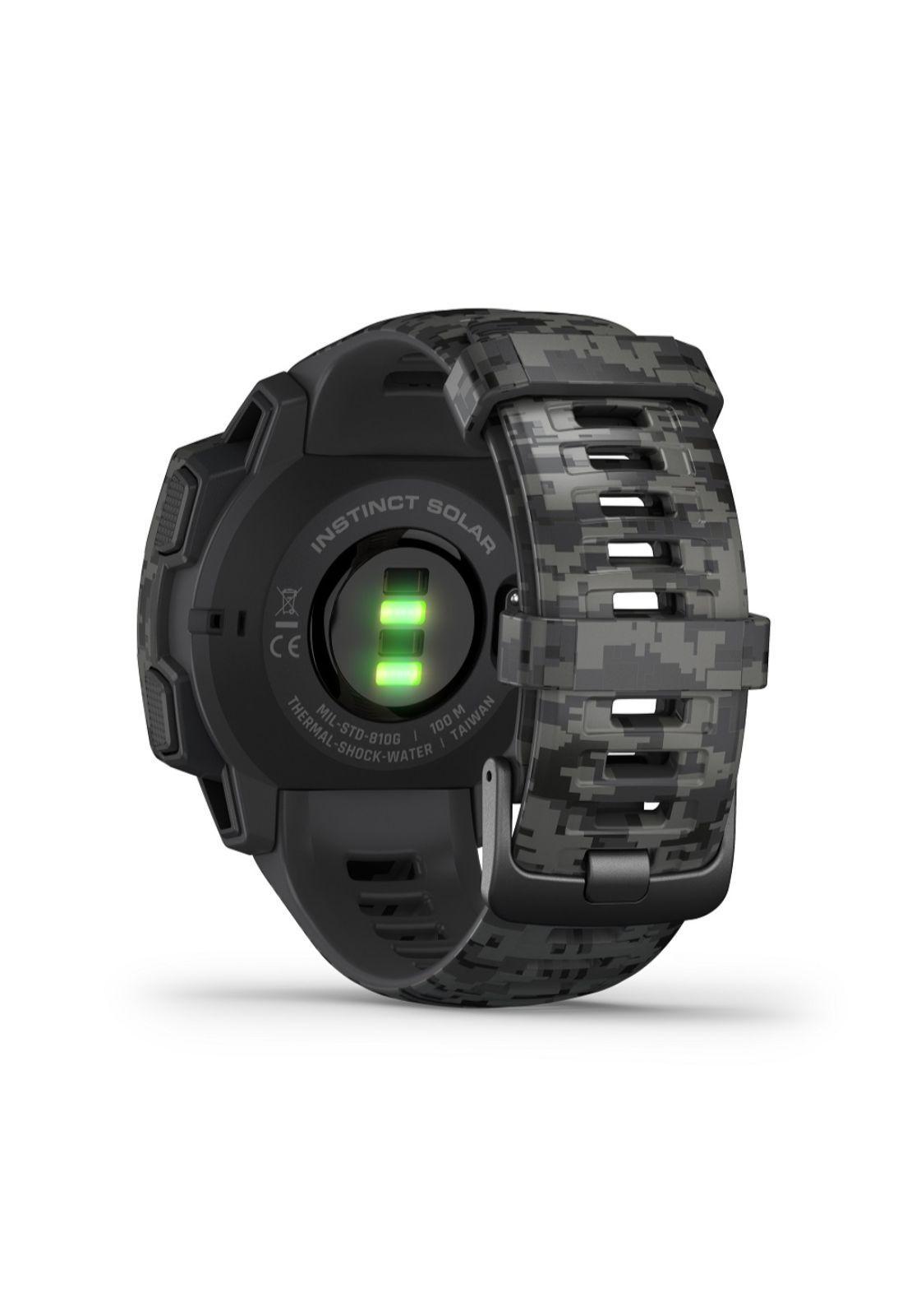 Smartwatch Instinct Solar Camo Grafito-4