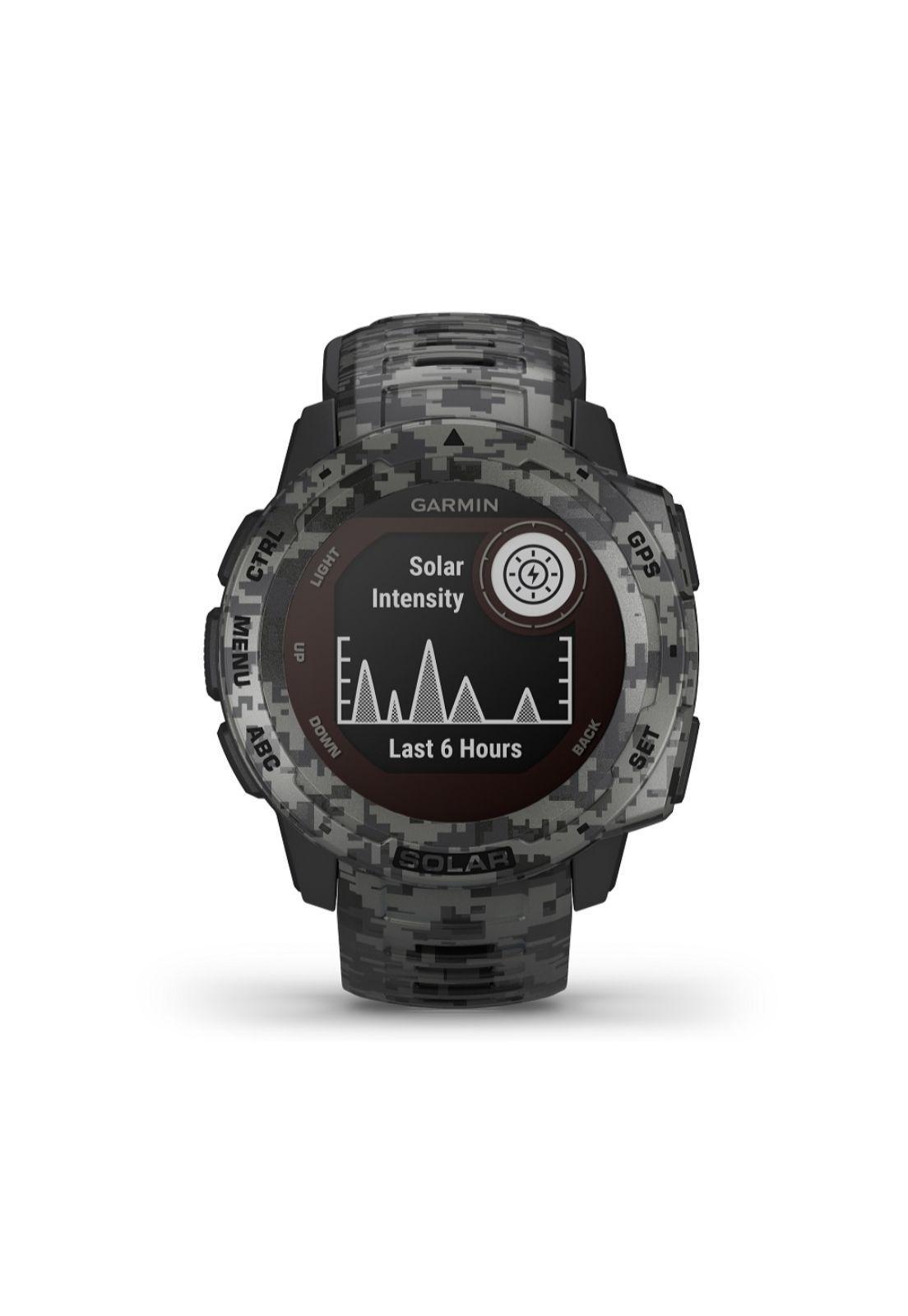 Smartwatch Instinct Solar Camo Grafito-1