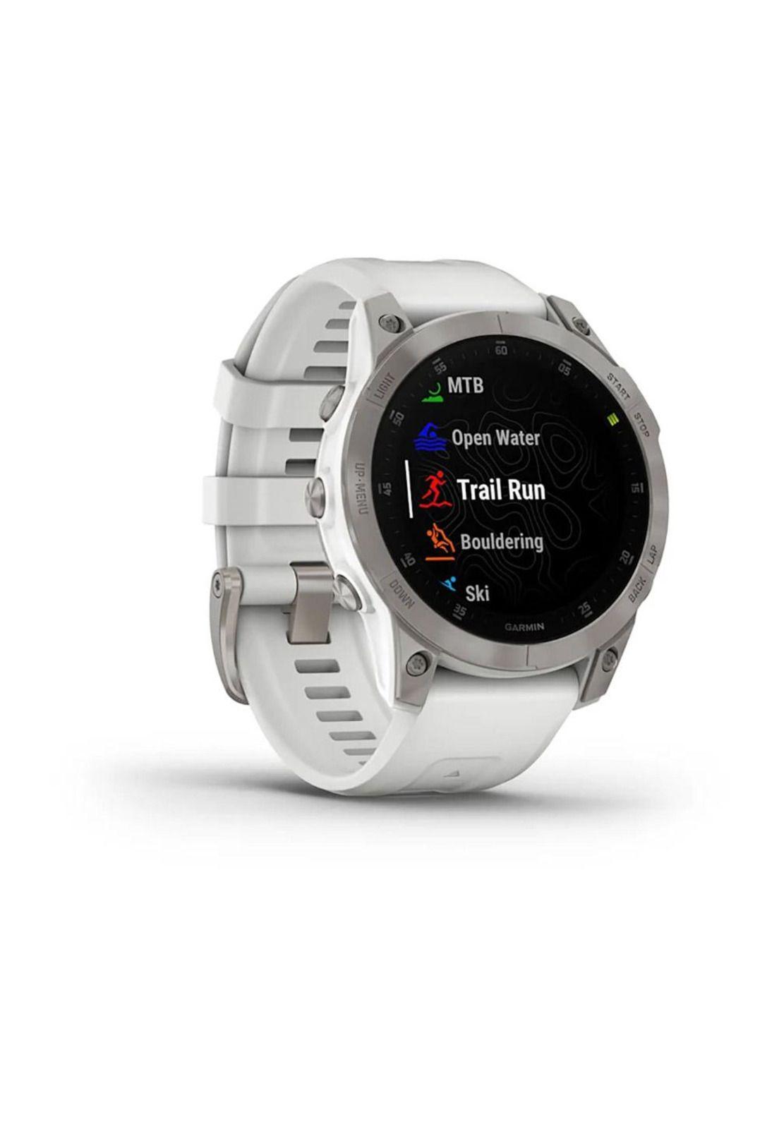 Smartwatch EPIX gen 2,Sapphire,White,Titanium, Garmin-2