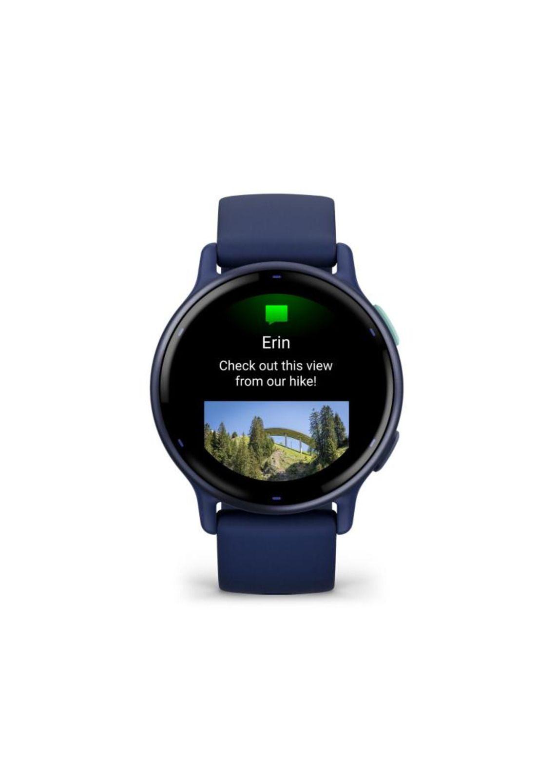 vivoactive 5 Music Cpt. Blue/Blue Metallic-1