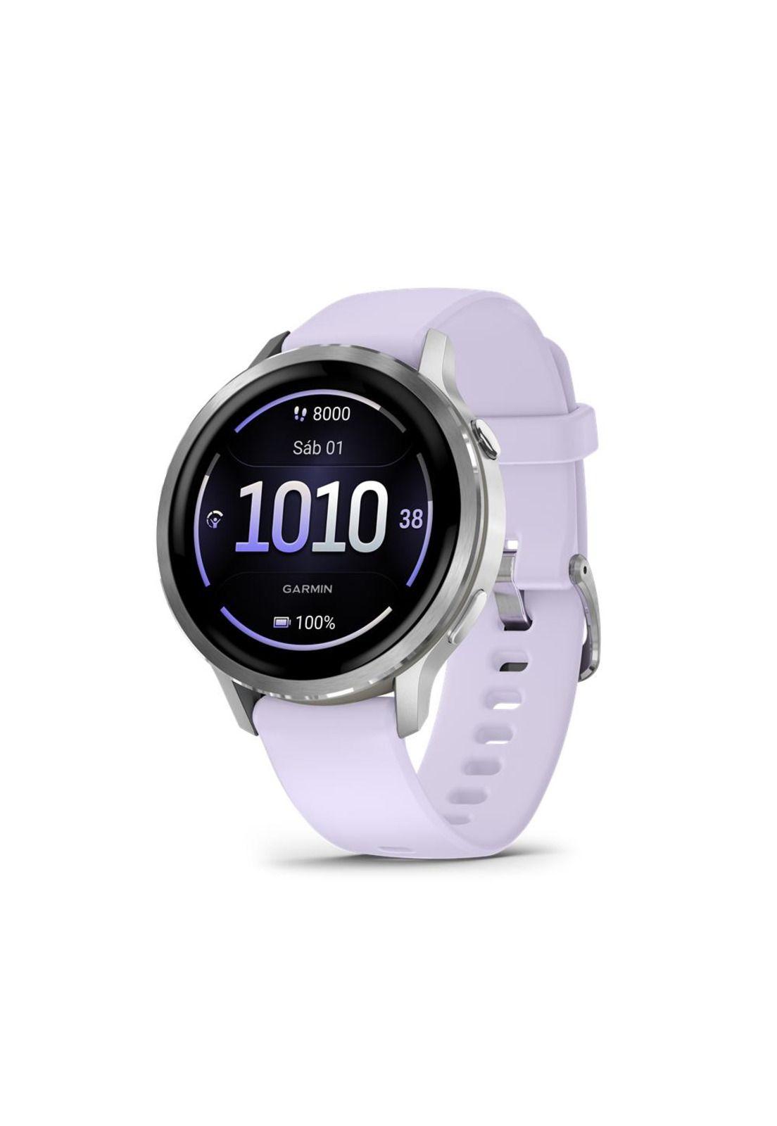 Smartwatch Venu 4 (41mm) Gray Silver Periwinkle Garmin-0