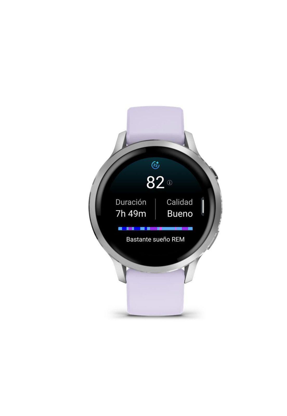 Smartwatch Venu 4 (41mm) Gray Silver Periwinkle Garmin-1