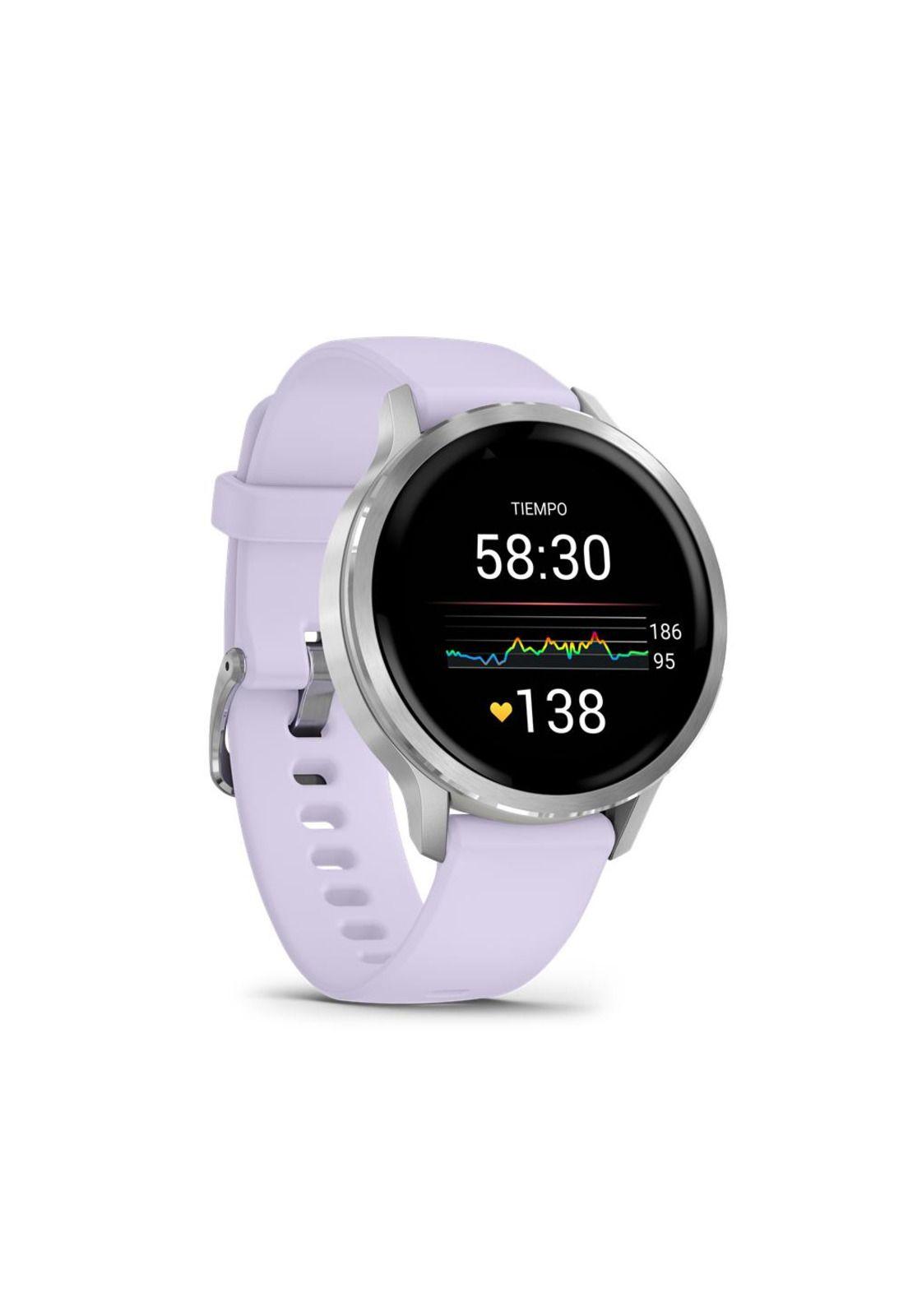 Smartwatch Venu 4 (41mm) Gray Silver Periwinkle Garmin-4