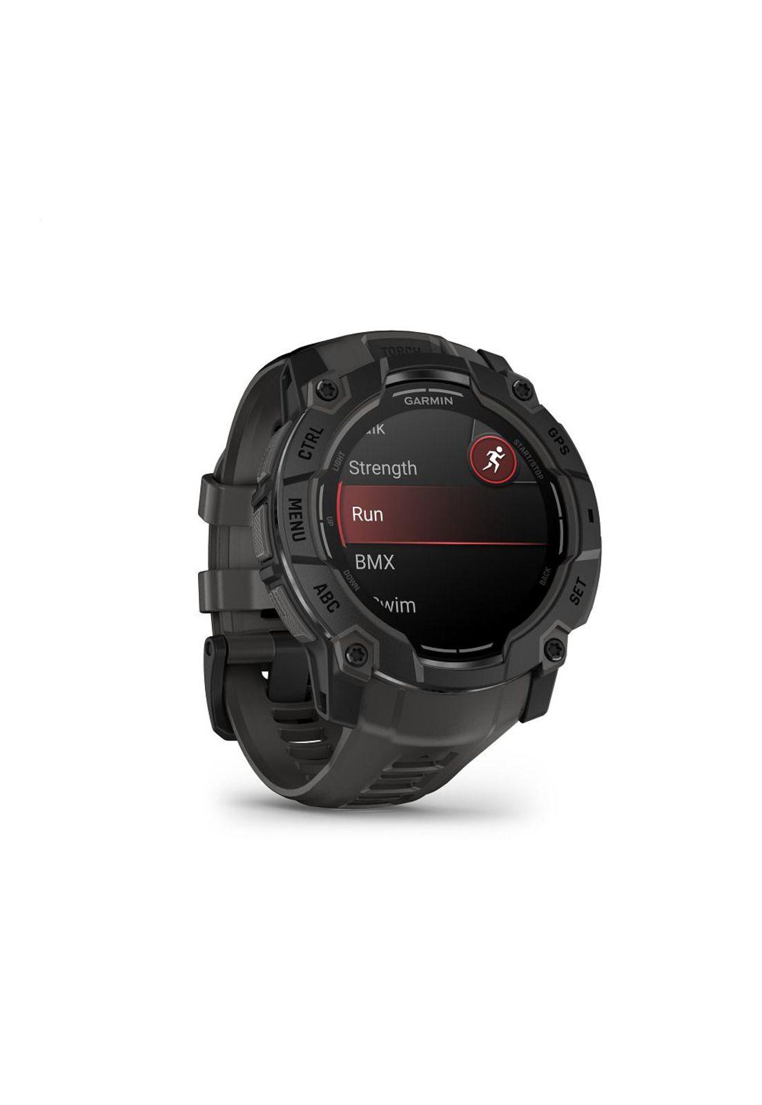 Instinct 3,50mm,AMOLED,Black Bezel with Charcoal Band,WW-2