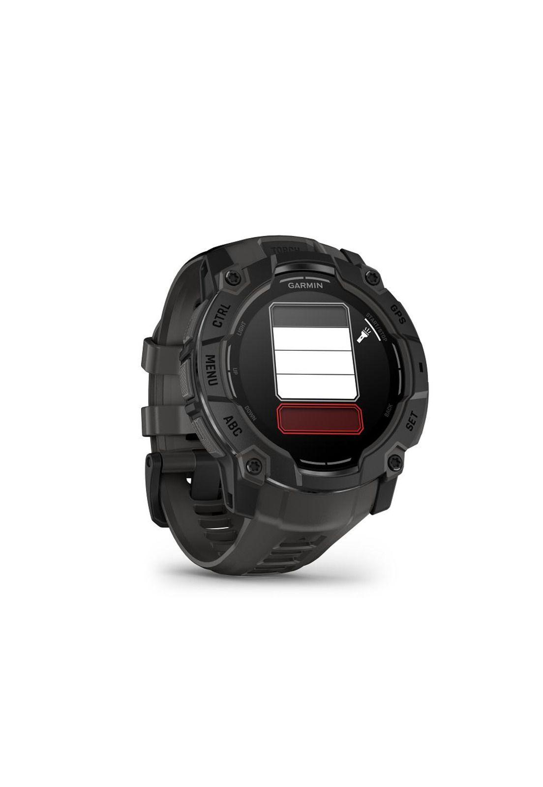 Instinct 3,50mm,AMOLED,Black Bezel with Charcoal Band,WW-4