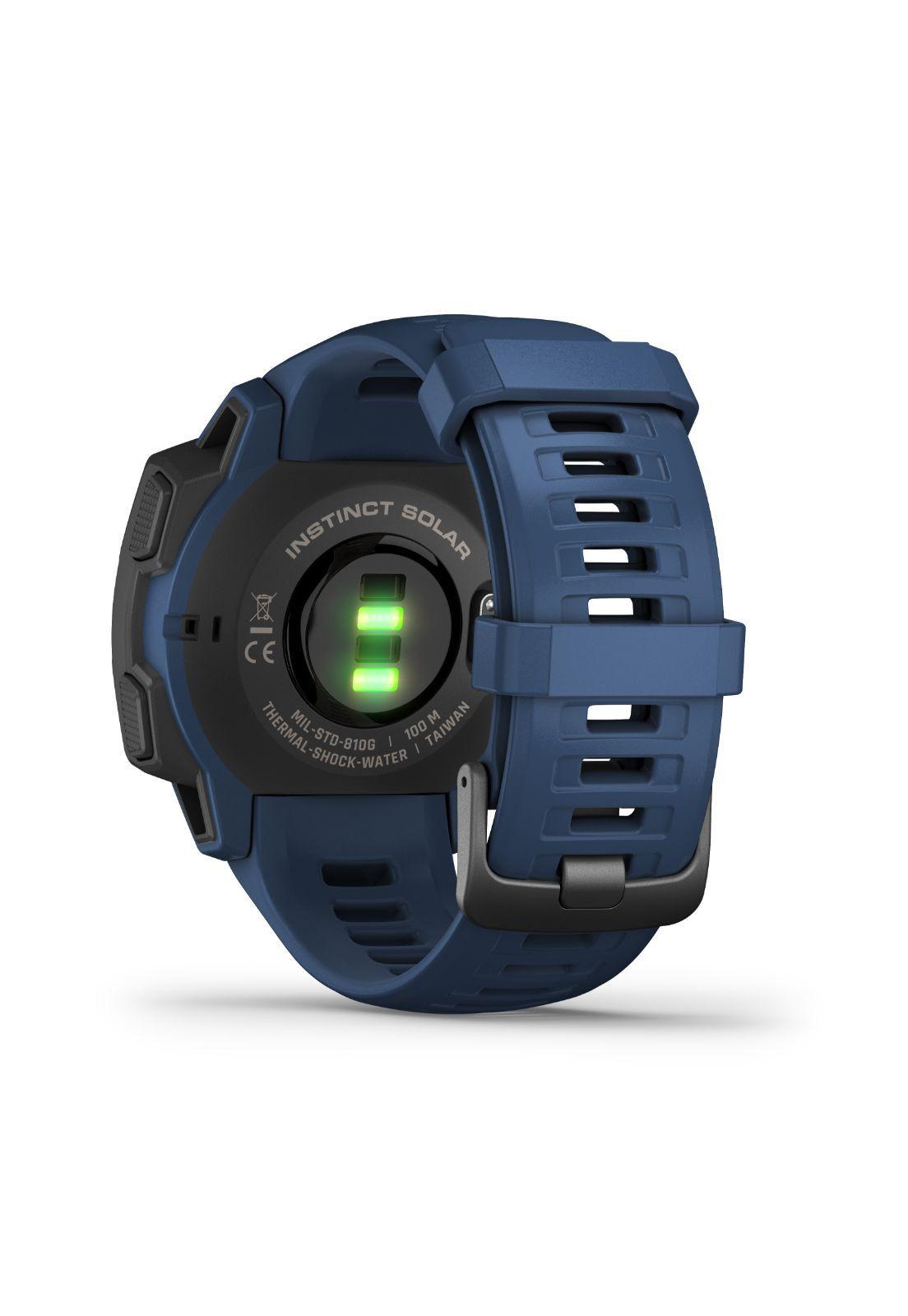 Smartwatch Instinct Solar Azul Marino-4