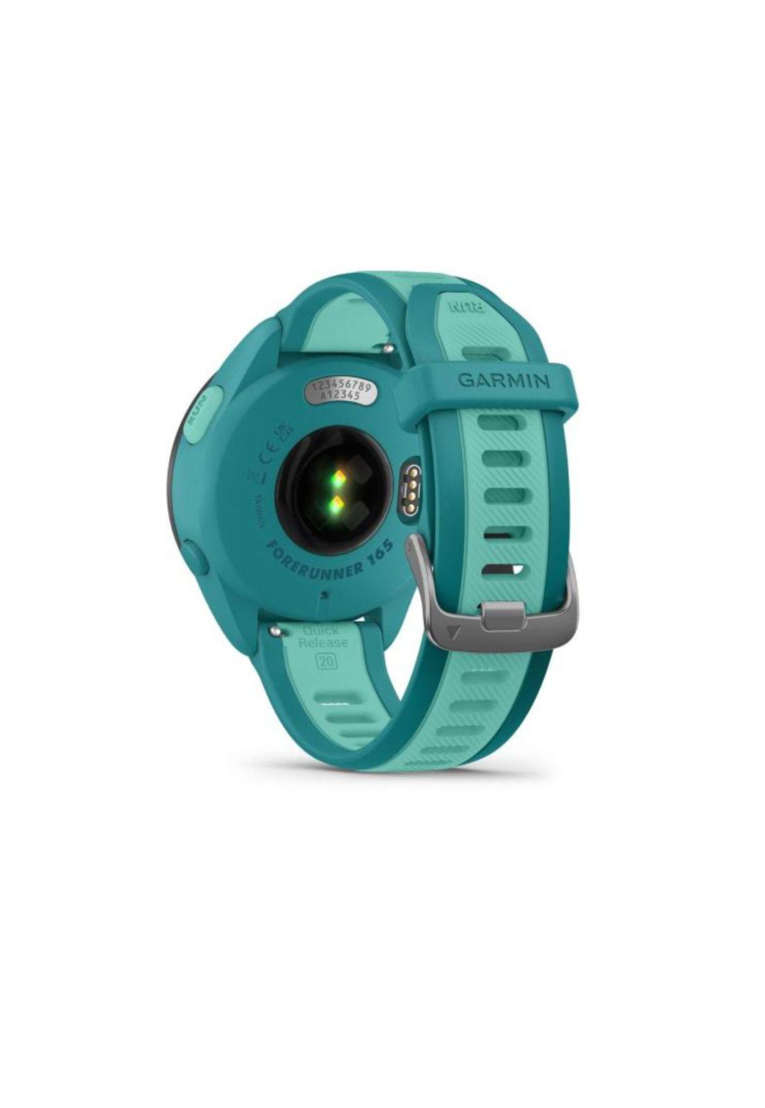 Forerunner 165 Music, GPS, WiFi, Turquoise/Aqua, WW-2