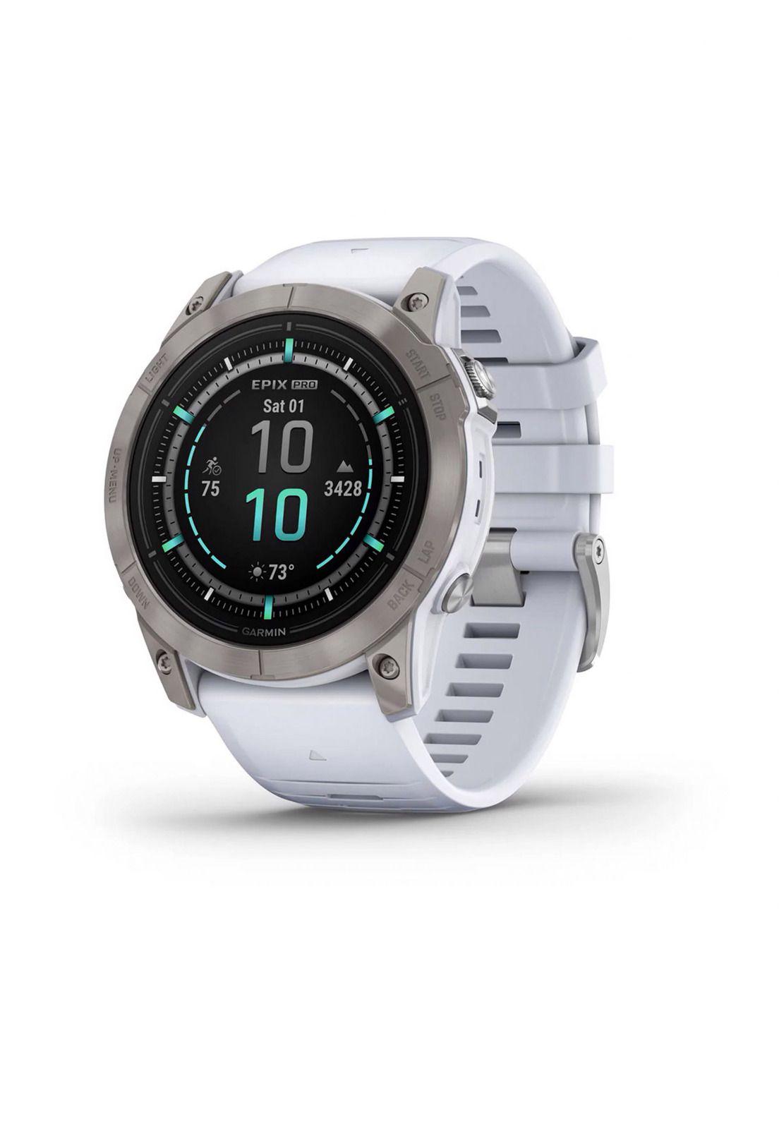 Smartwatch epix Pro (g2) Sapph 51mm Ti w/Whitestone Band-0