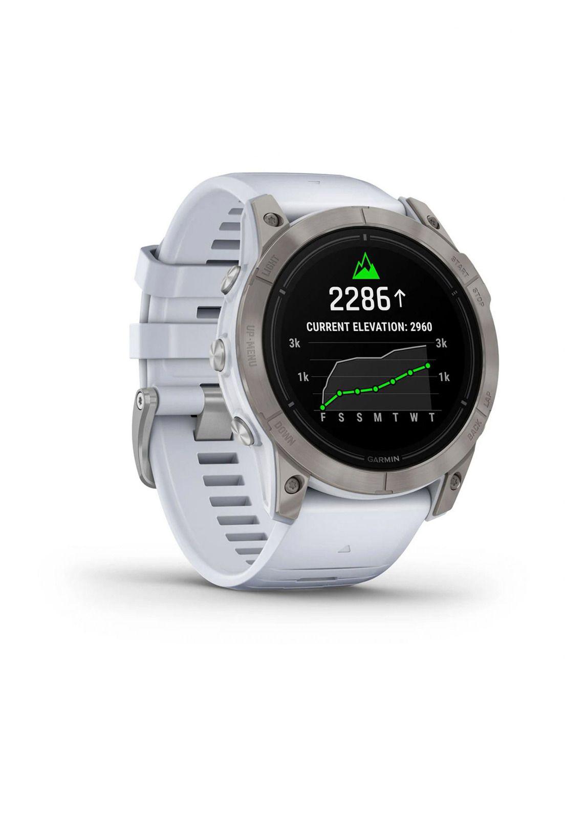 Smartwatch epix Pro (g2) Sapph 51mm Ti w/Whitestone Band-1