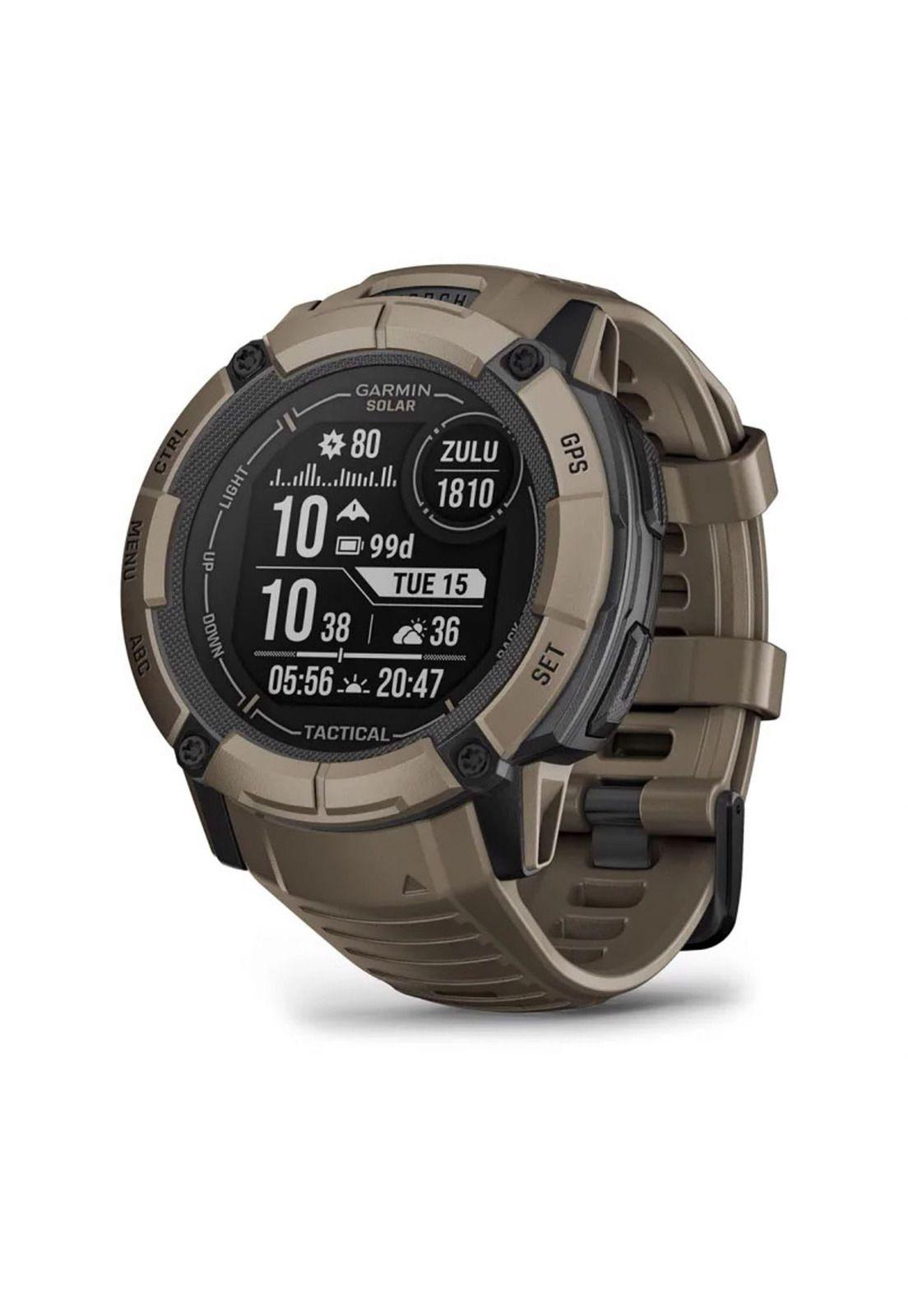 Smartwatch Instinct 2X Solar - Tactical Edition, Coyote Tan-0