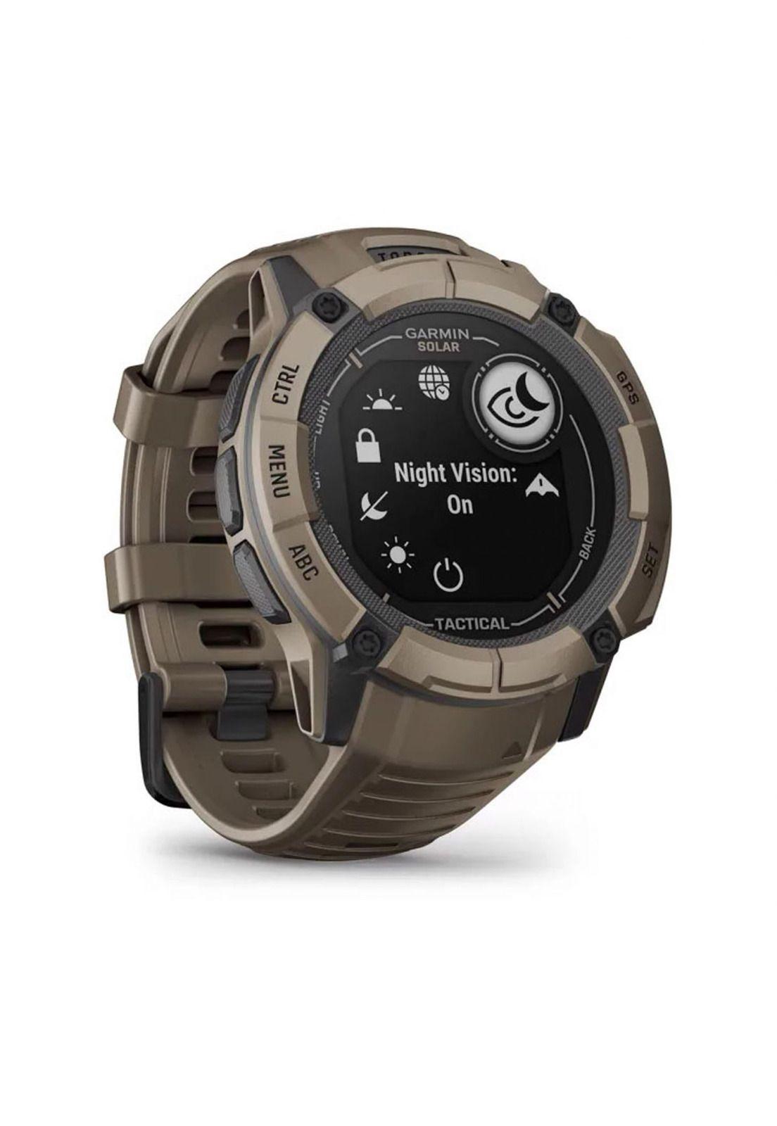 Smartwatch Instinct 2X Solar - Tactical Edition, Coyote Tan-1