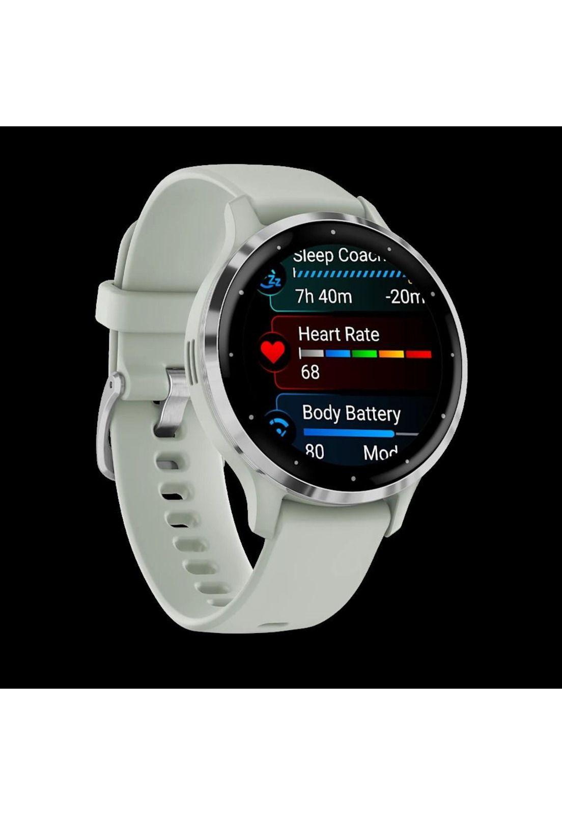 Smartwatch Venu 3S, Sage Gray + Passivated-0