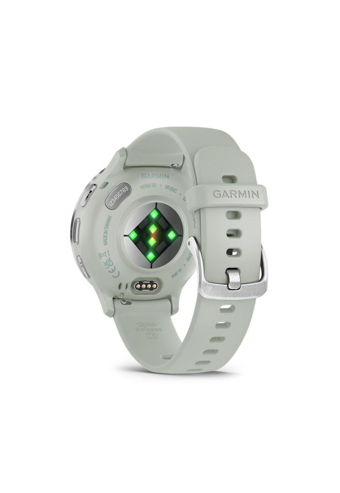 Smartwatch Venu 3S, Sage Gray + Passivated-1