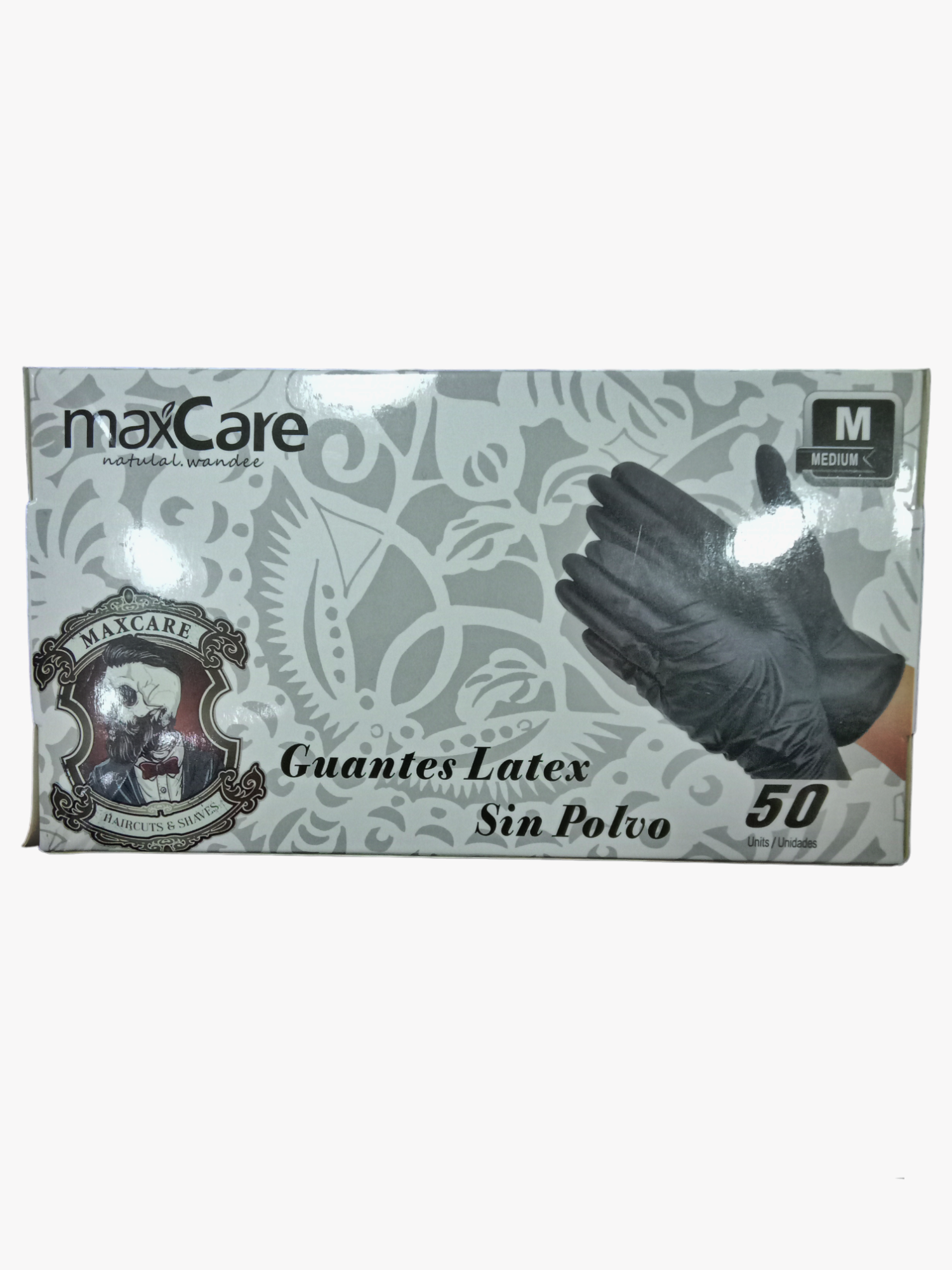Guantes De Látex Negros Desechables 50unid-2