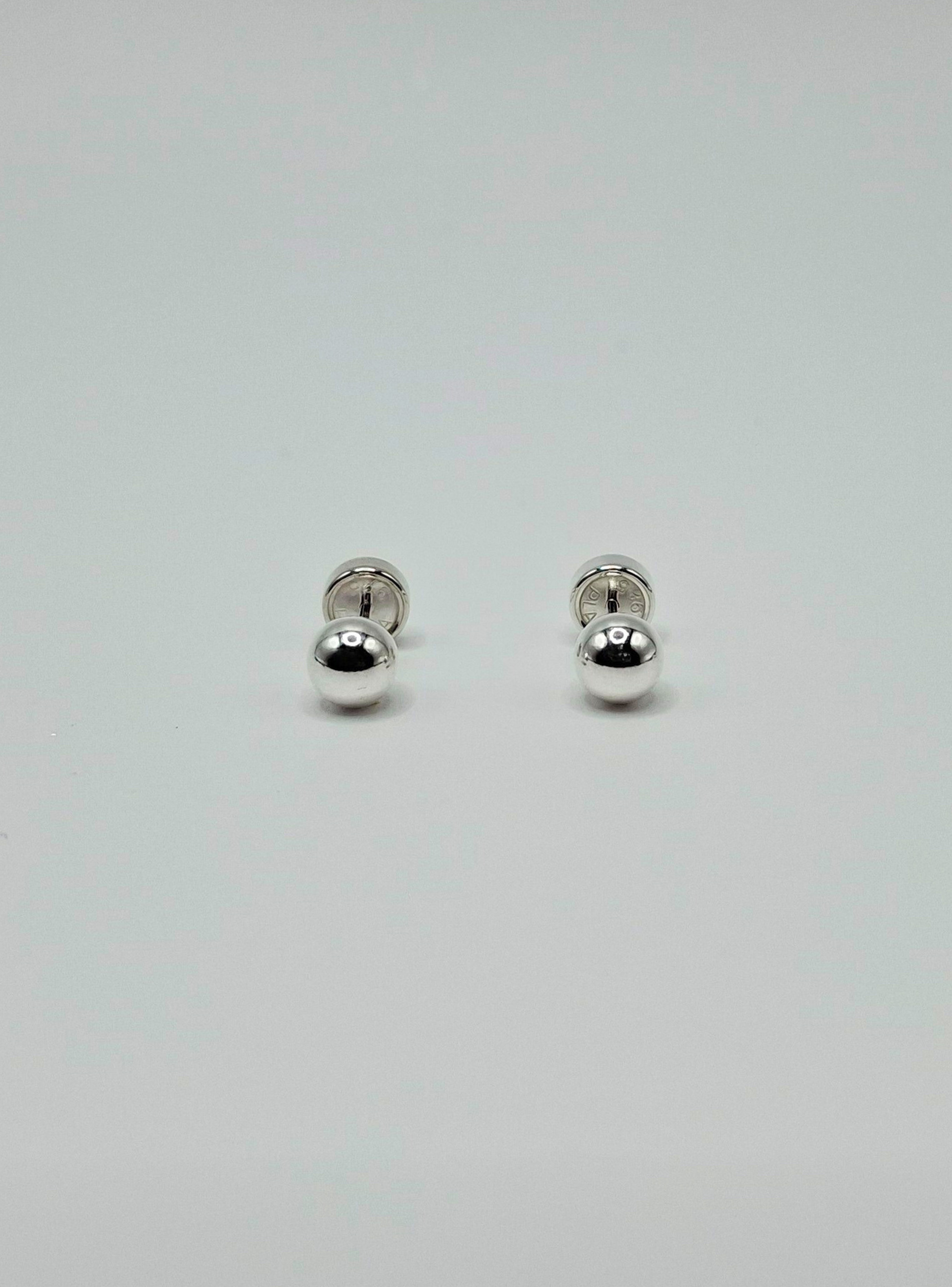 Aros Abridores Bolita de plata 5 mm-4