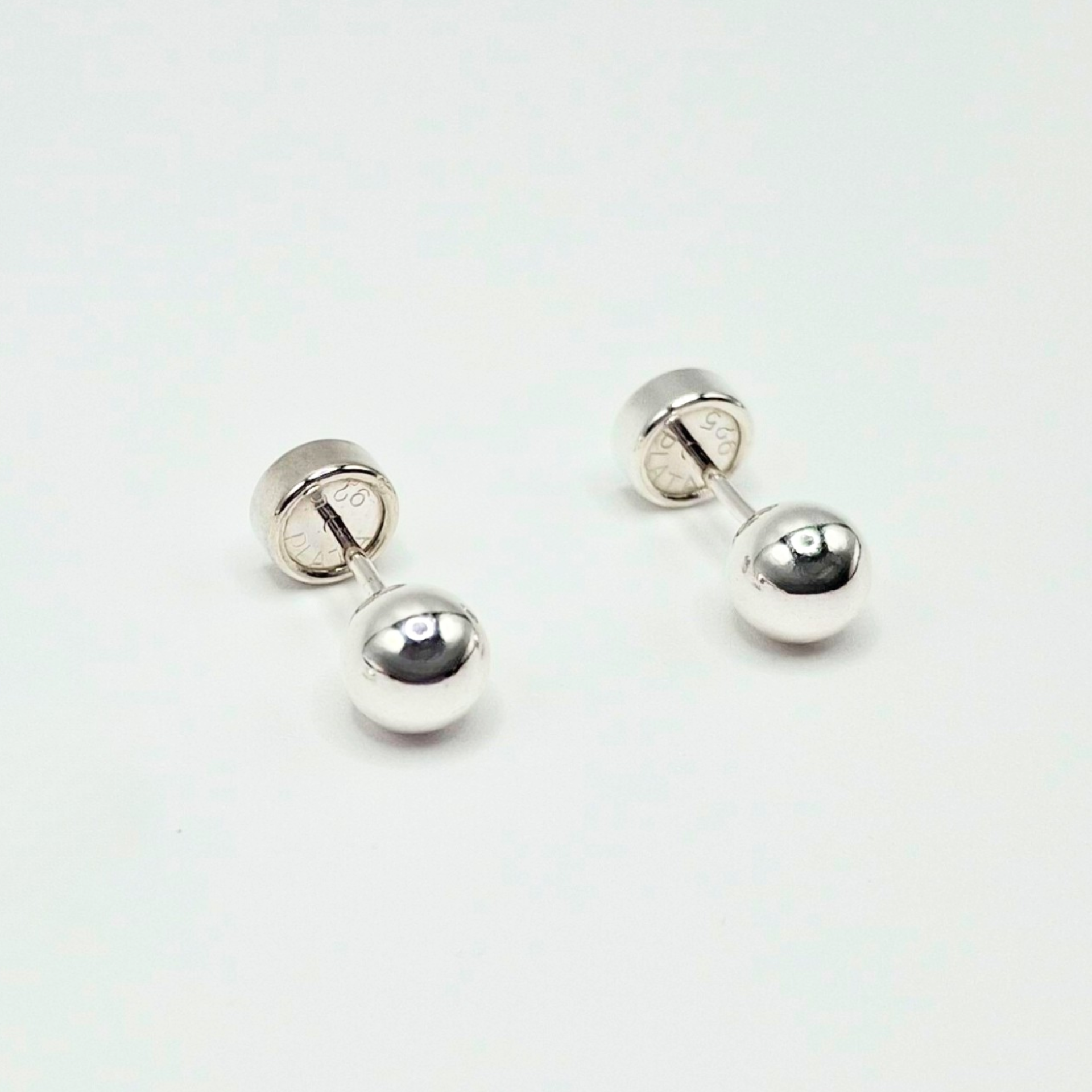 Aros Abridores Bolita de plata 5 mm-0