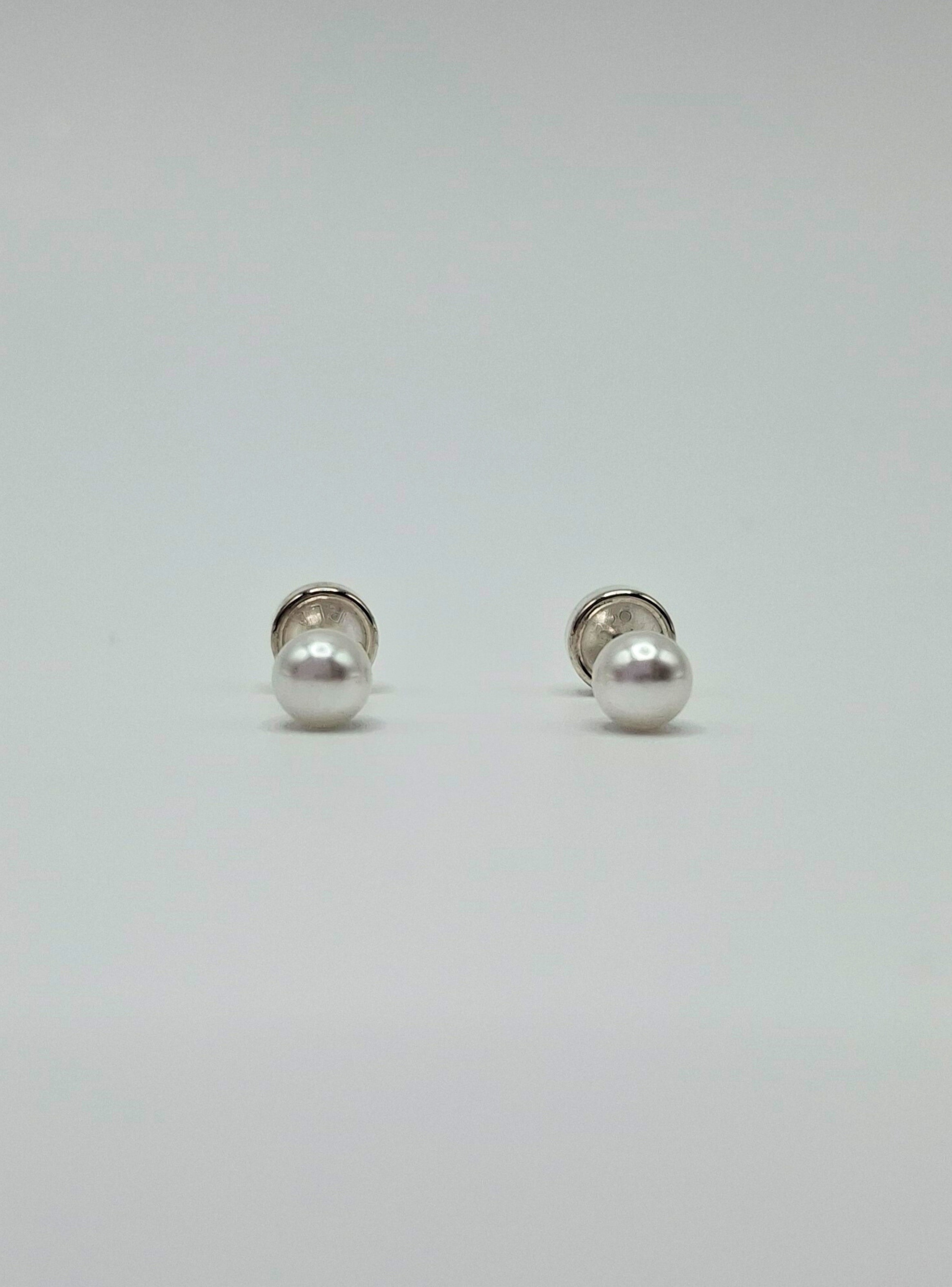 Aros Abridores Perla de plata-2