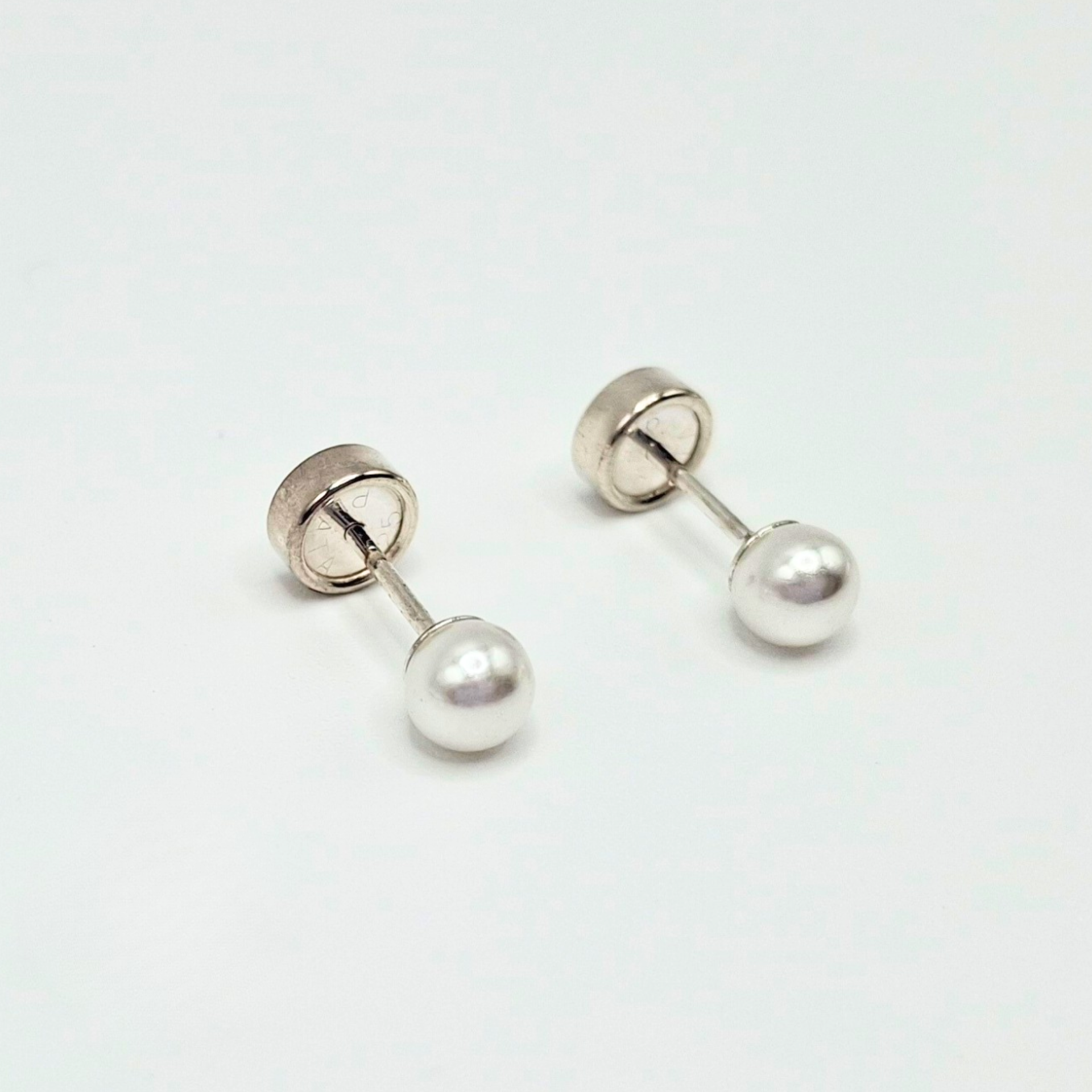 Aros Abridores Perla de plata-0