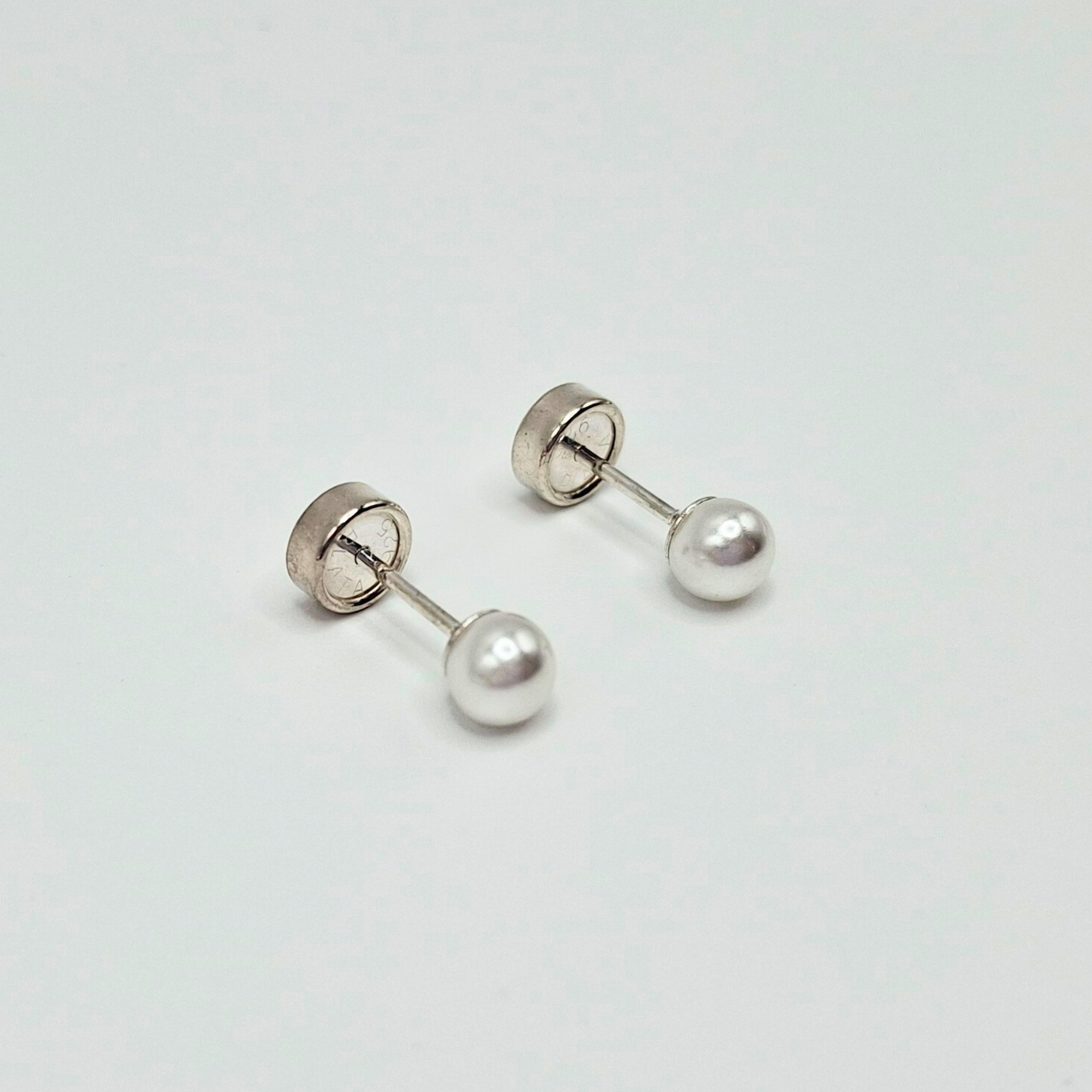 Aros Abridores Perla de plata-3